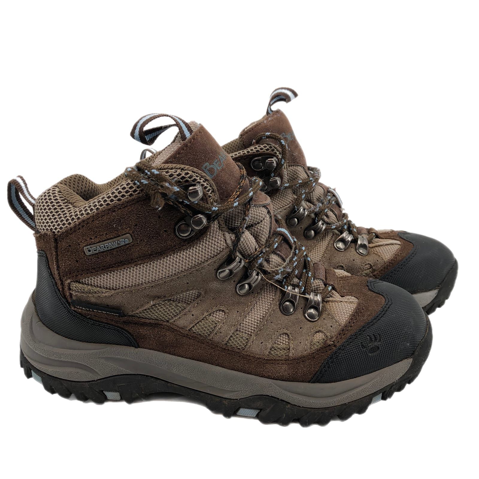 BearPaw Brown Suede Waterproof Boots