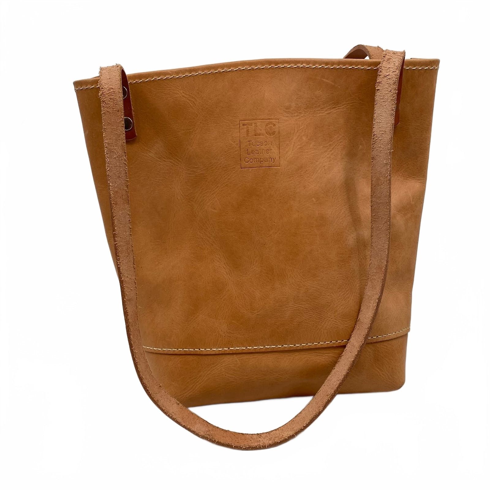 TLC Tan Leather Shoulder Bag