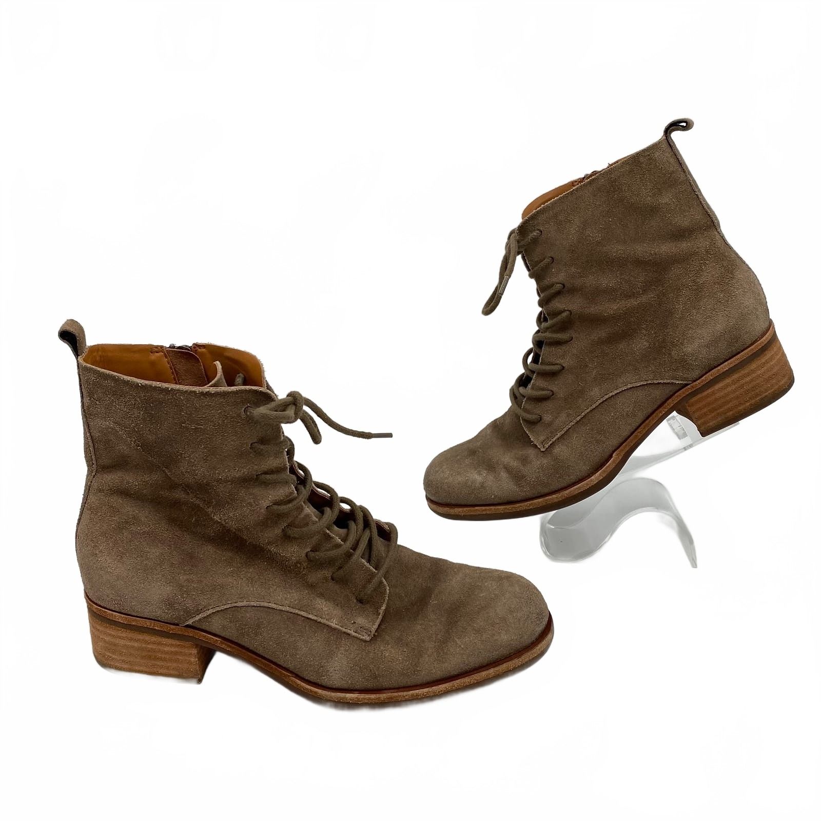 Kork-Ease Ankle Boots Lace Up 8