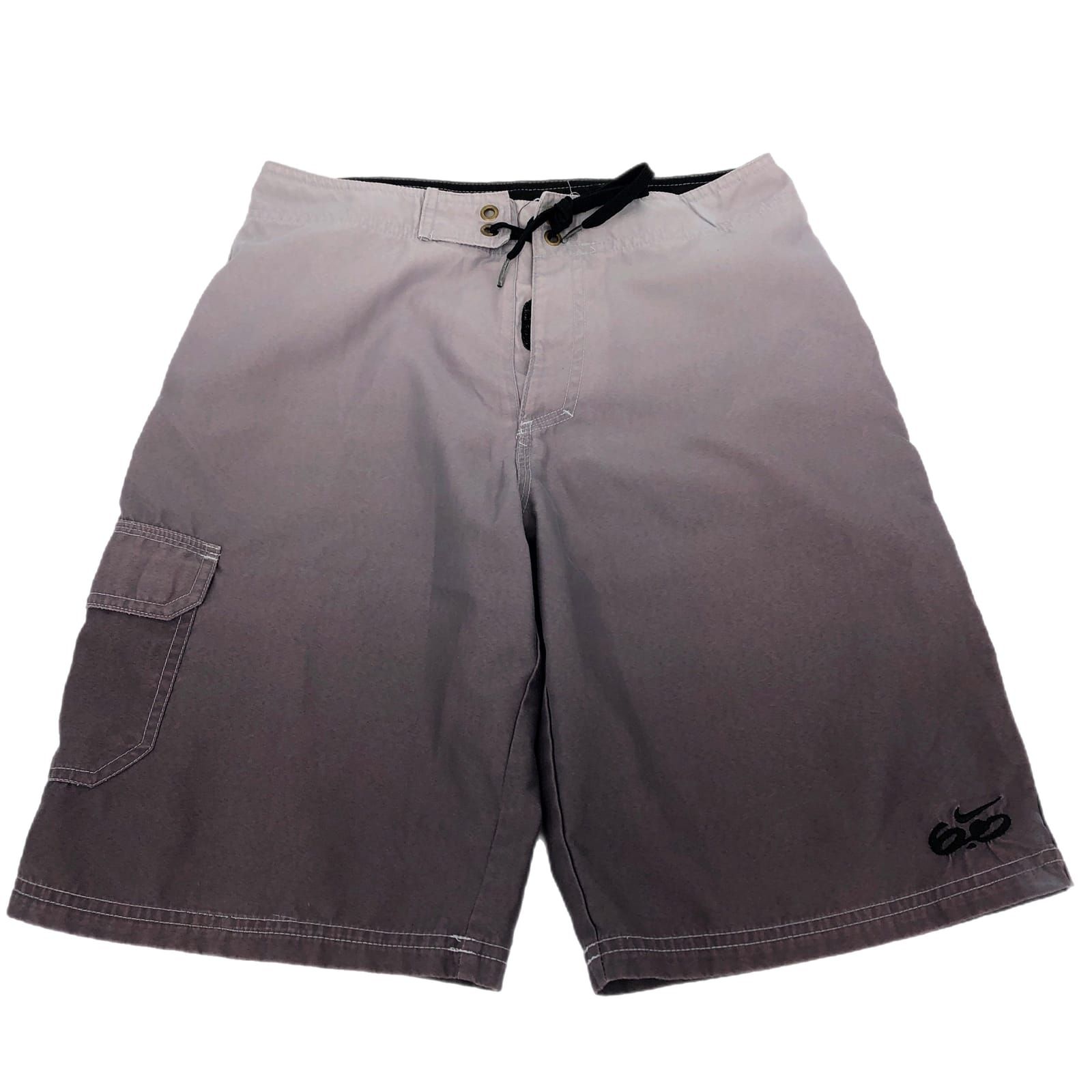 Nike Gray Athletic Shorts High Rise 9in Inseam