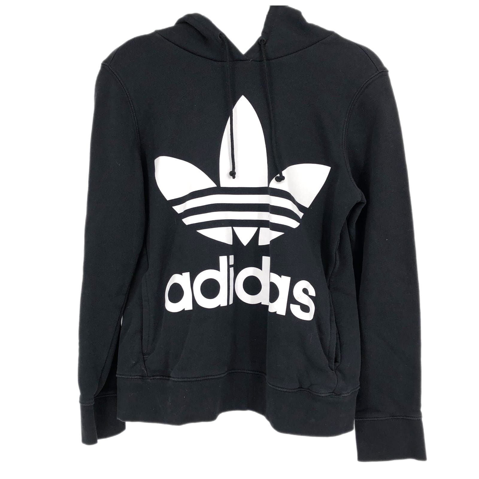 adidas Black & White Classic Pullover Sweatshirt