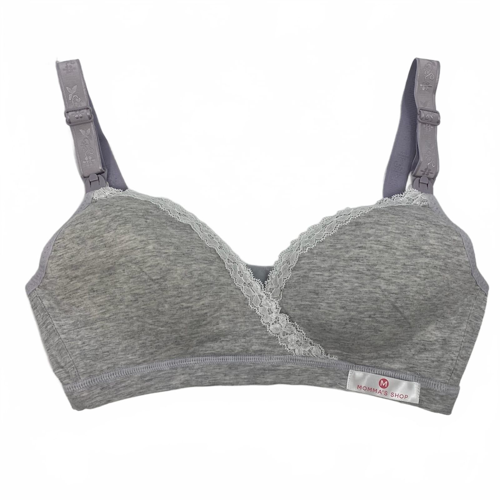 Momma’s Shop Gray Maternity Bra