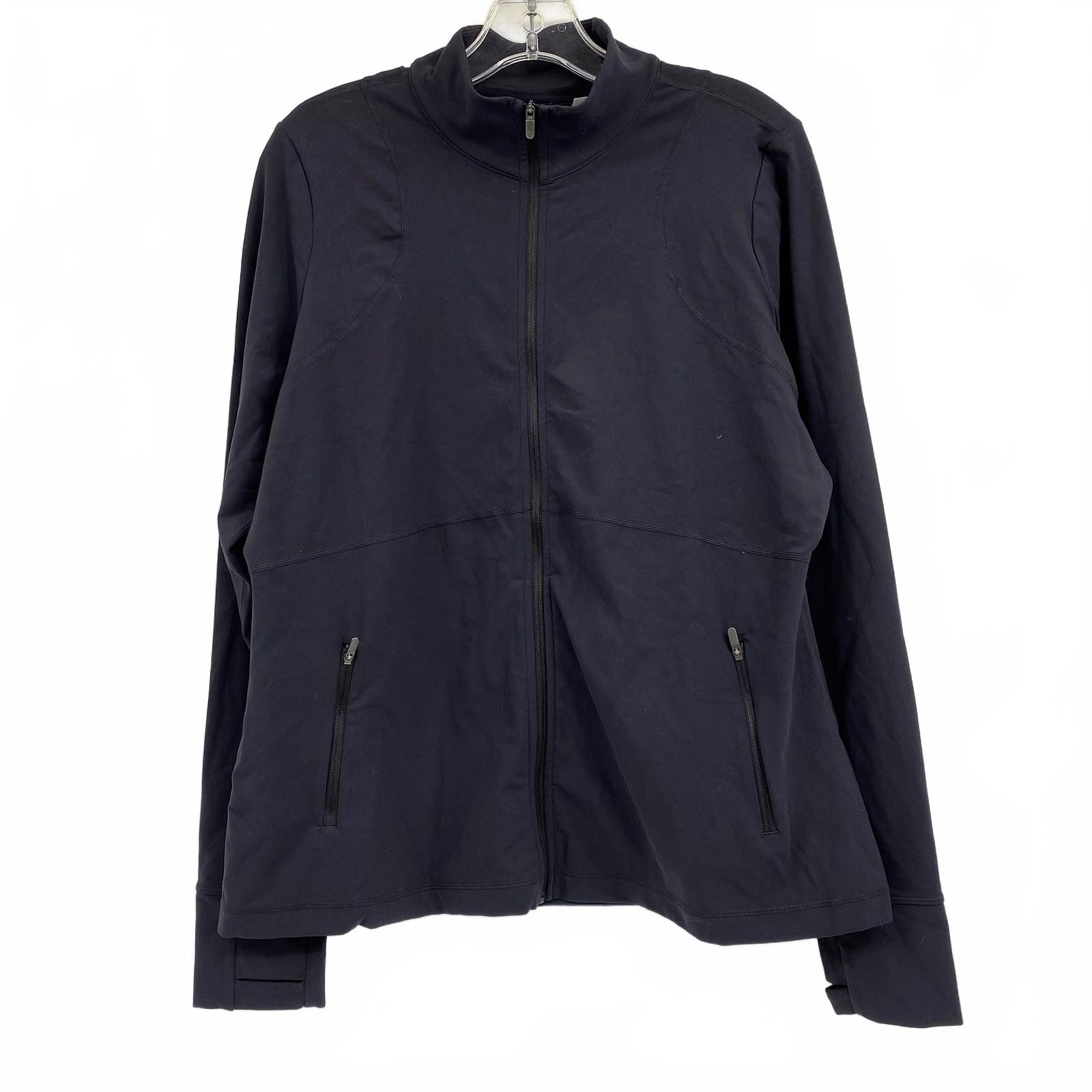 Zella Black Zip-Up Athletic Jacket