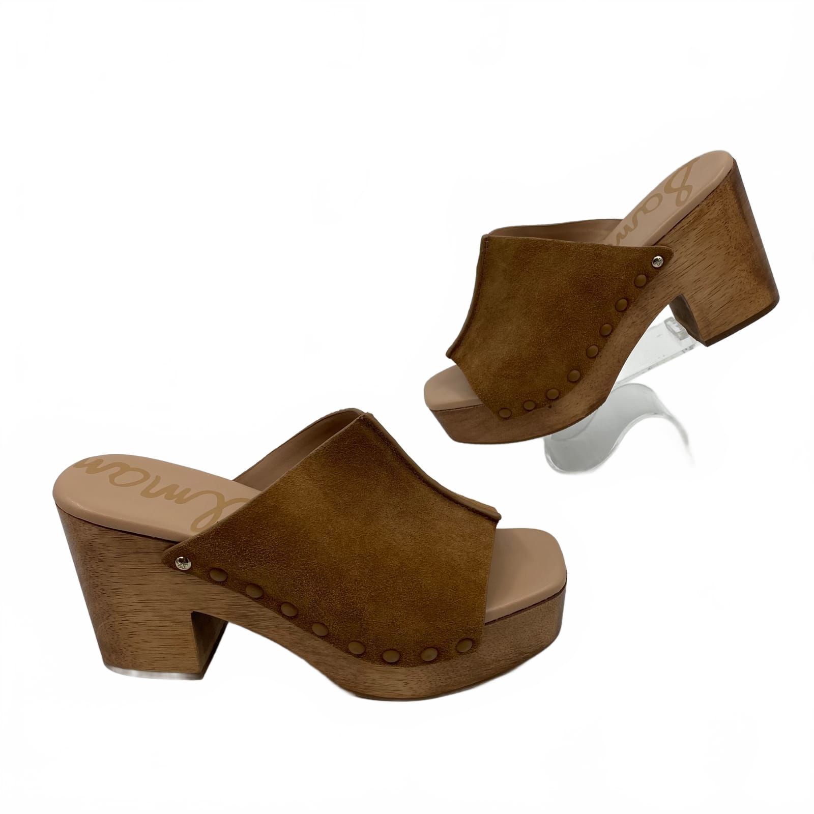 Sam Edelman Brown Suede Josselyn Heels