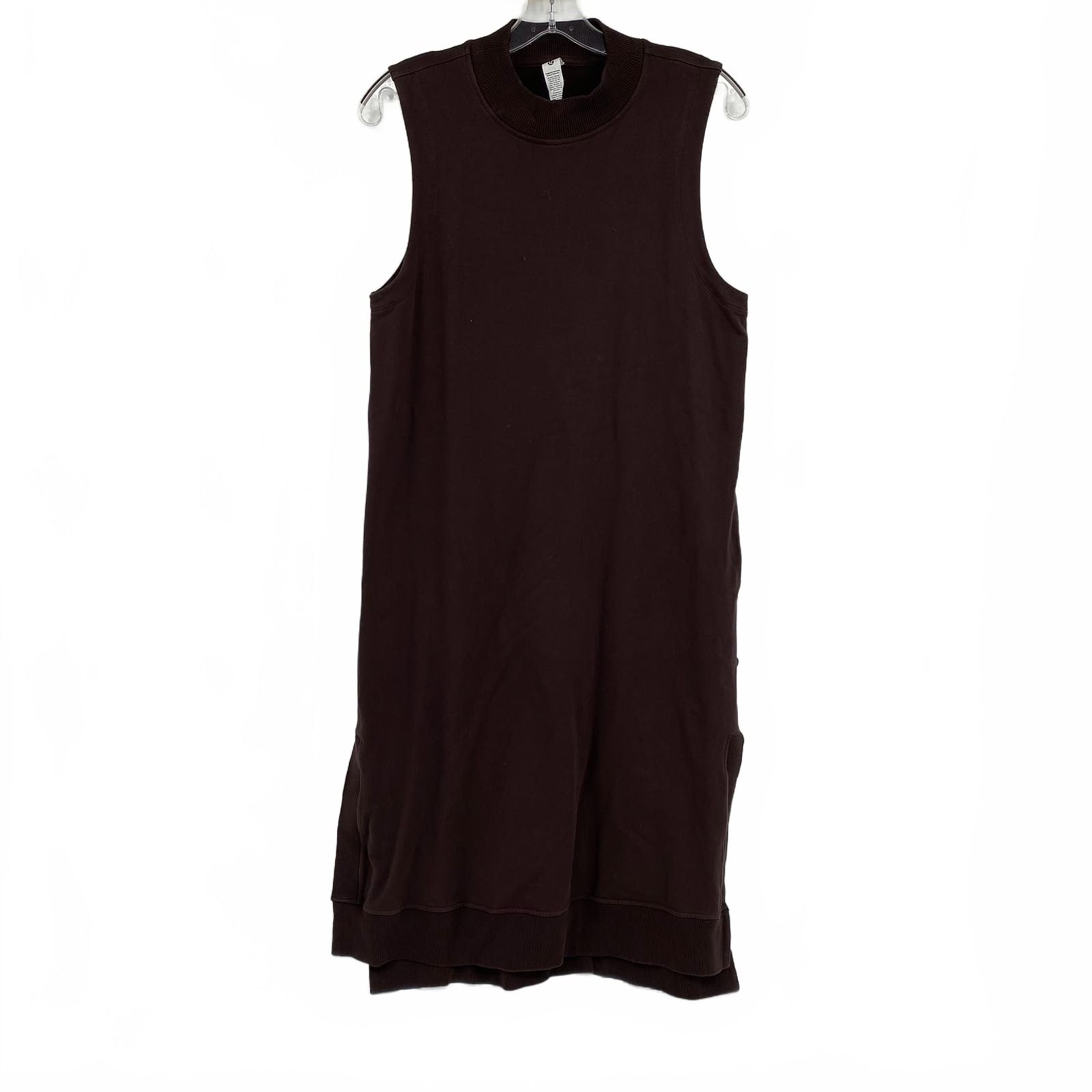 Lululemon Brown Midi Dress Womens 6 Tank Sleeveless