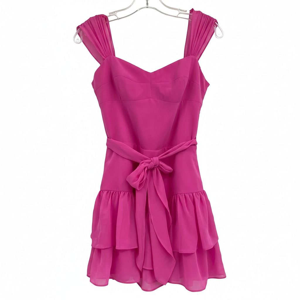 Amanda Uprichard Pink Kendra Romper