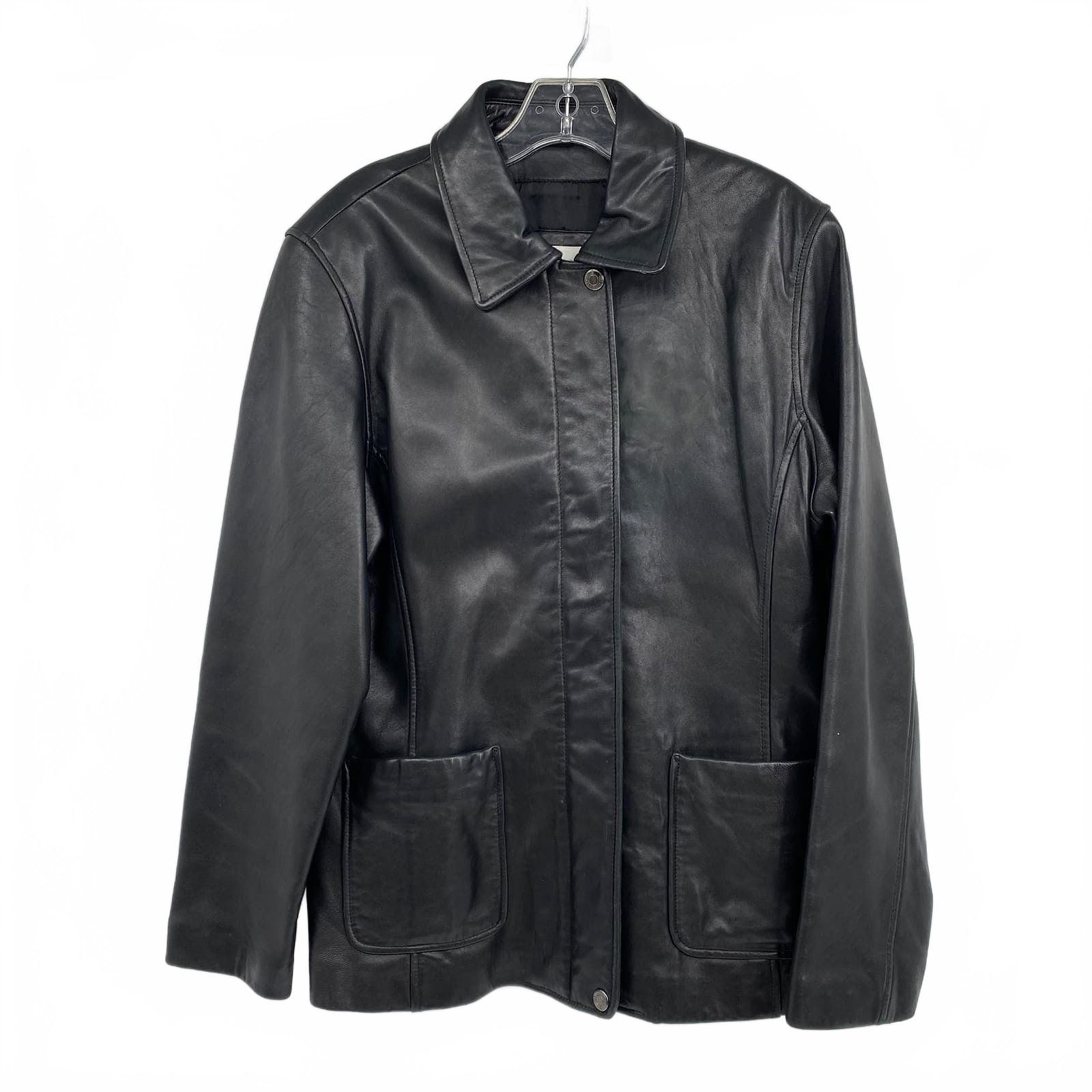 Liz Claiborne Black Leather Jacket