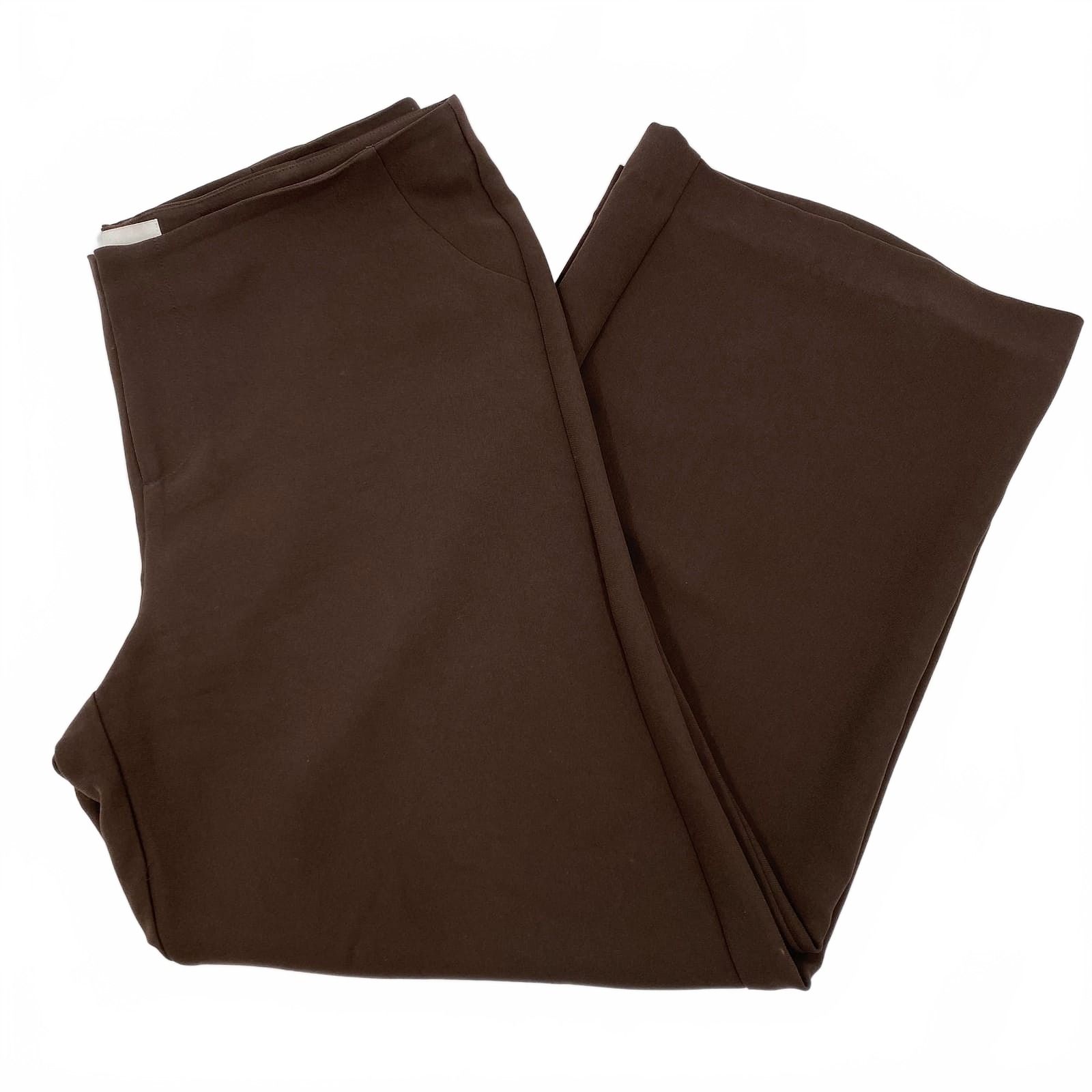 Reformation Brown Wide Leg Trousers