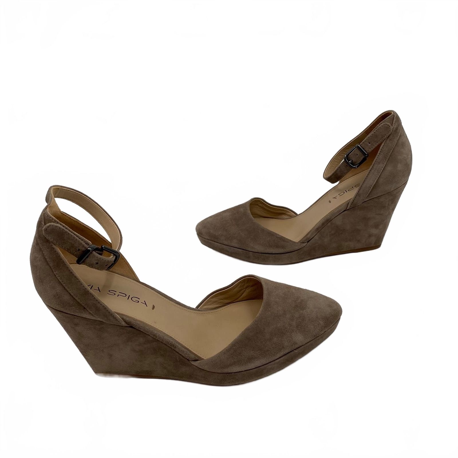 Via Spiga Brown Heels