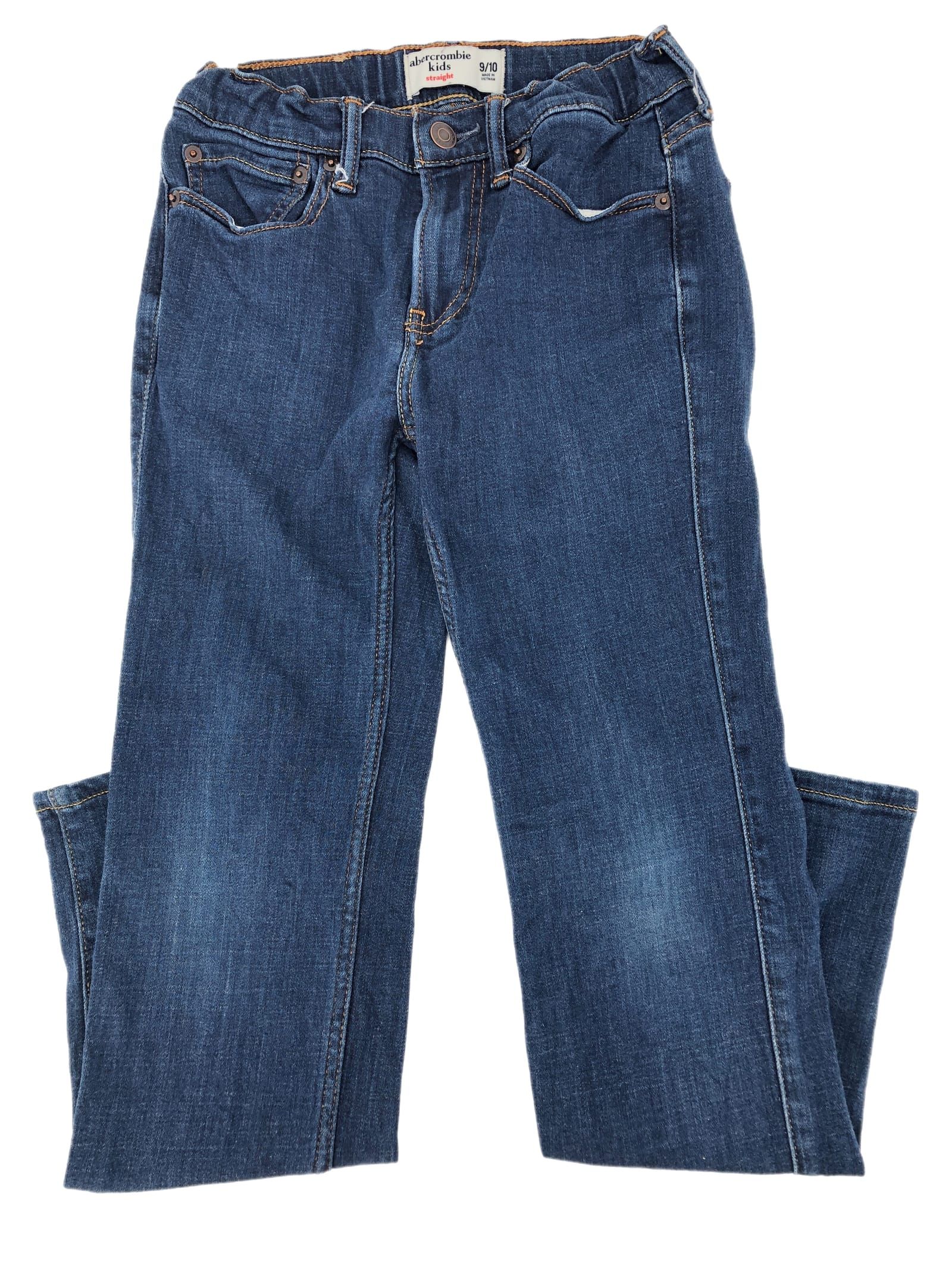 Abercrombie Kids Blue Straight Leg Jeans