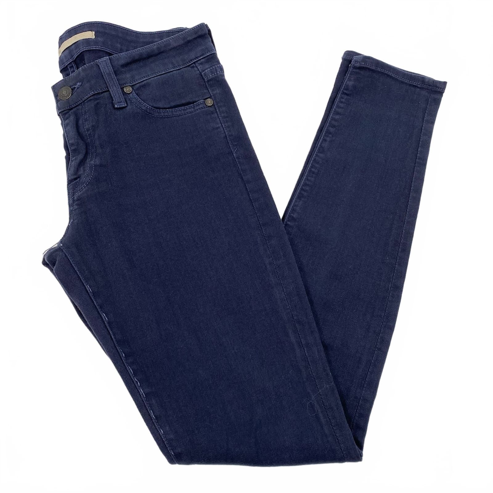 Vince Navy Blue Skinny Jeans