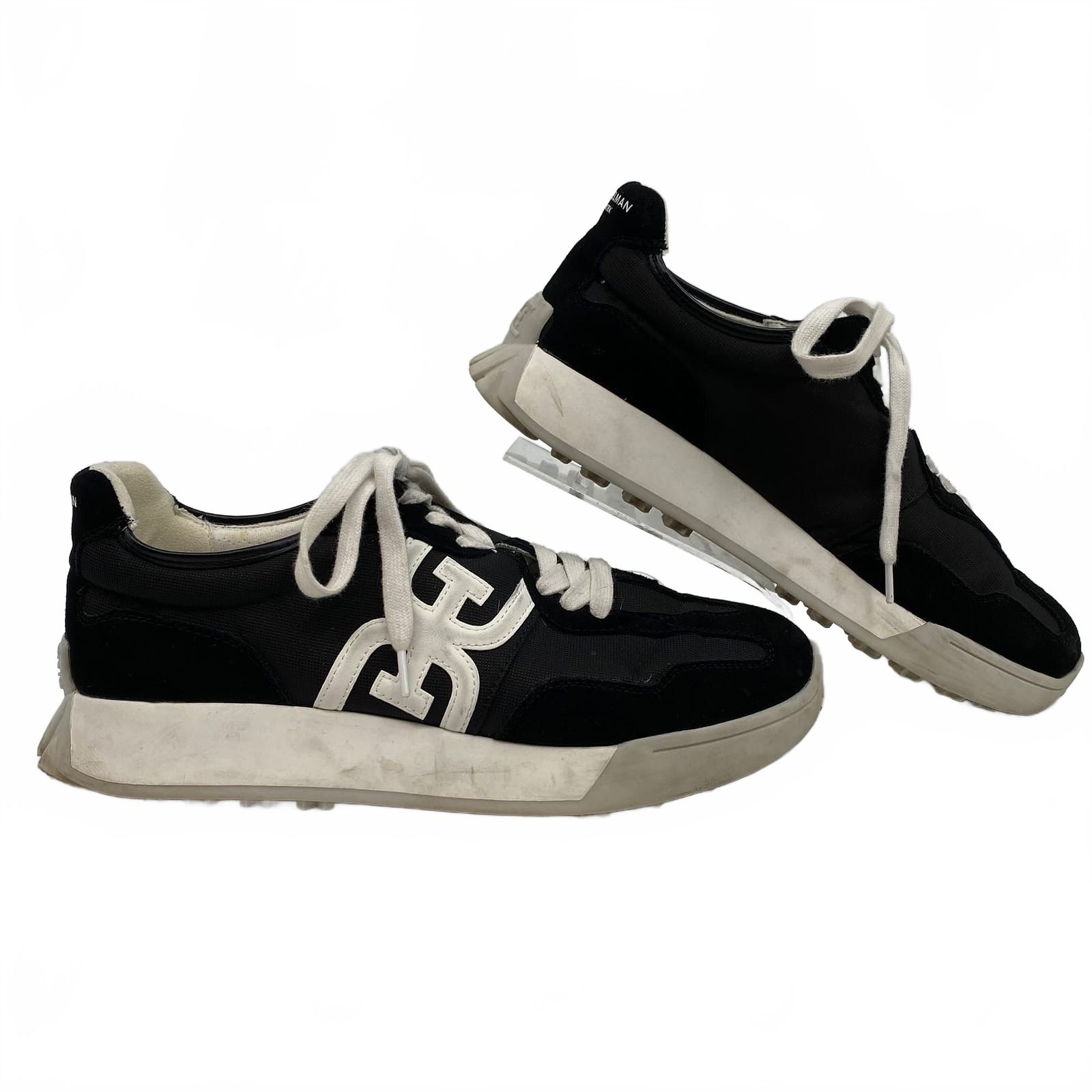 Sam Edelman Black White Langley Sneakers