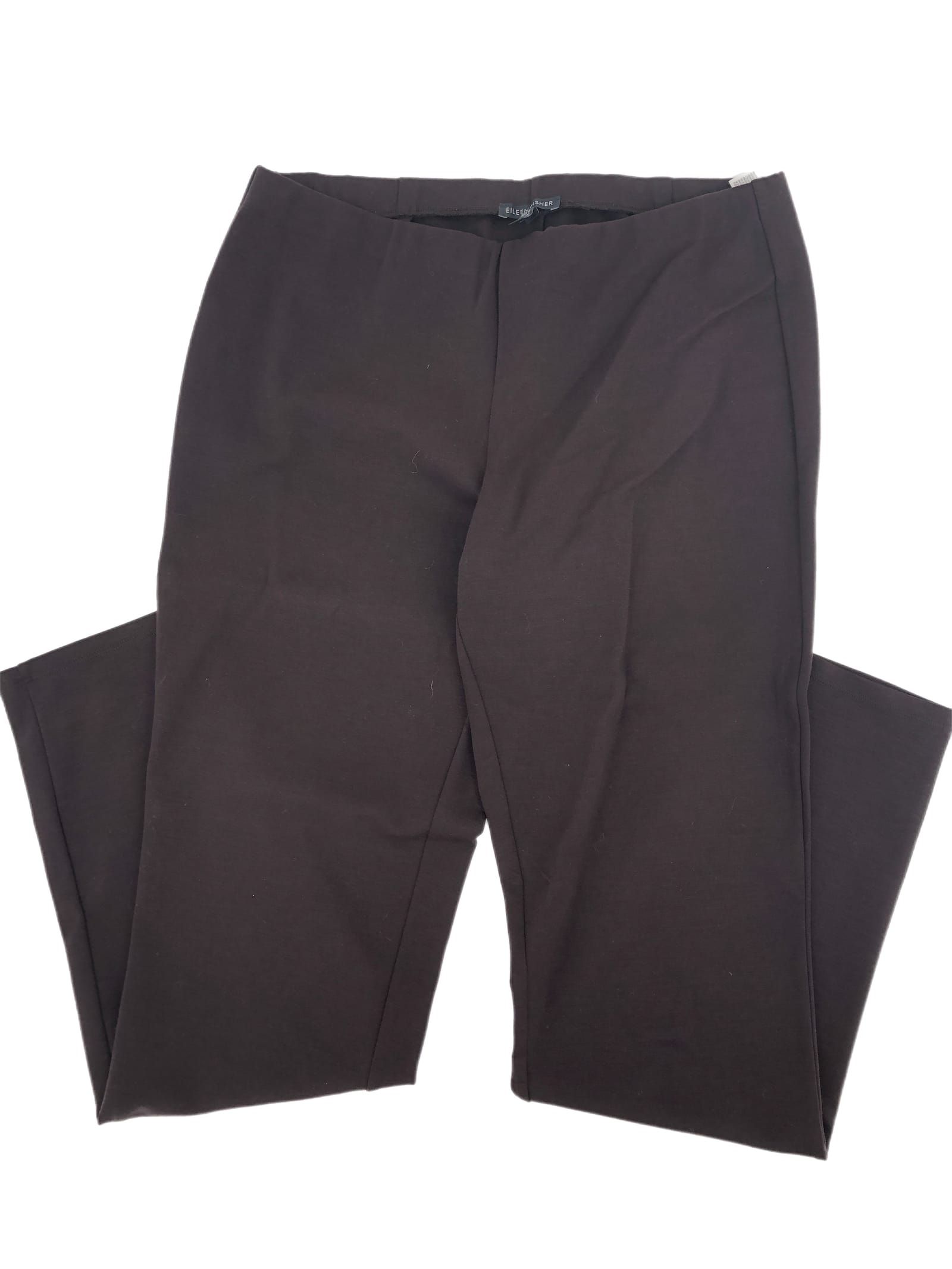Eileen Fisher Brown Straight Leg Pants