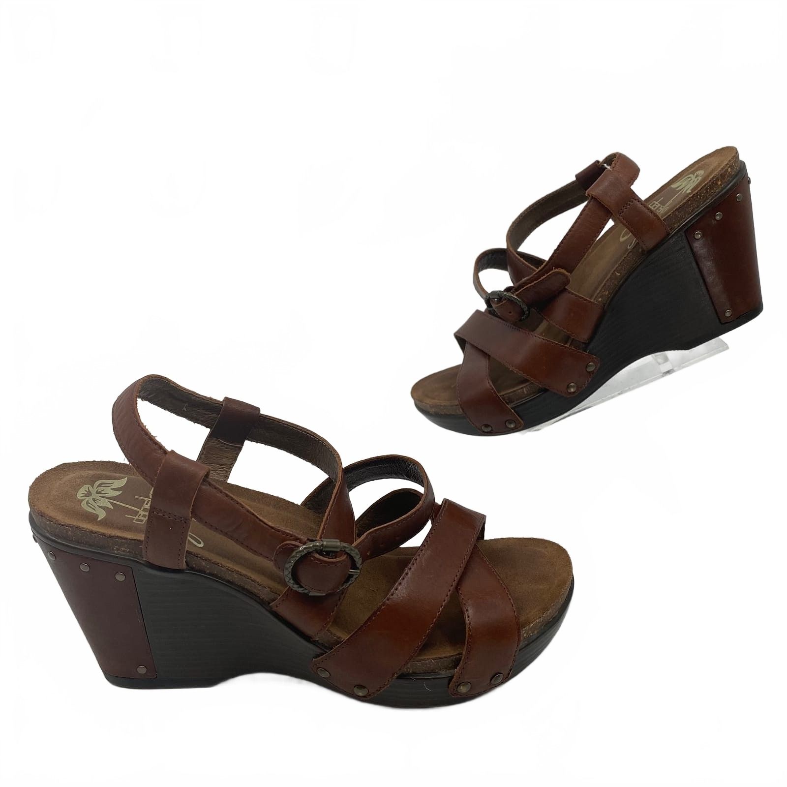 Dansko Brown Wedges (US 8)