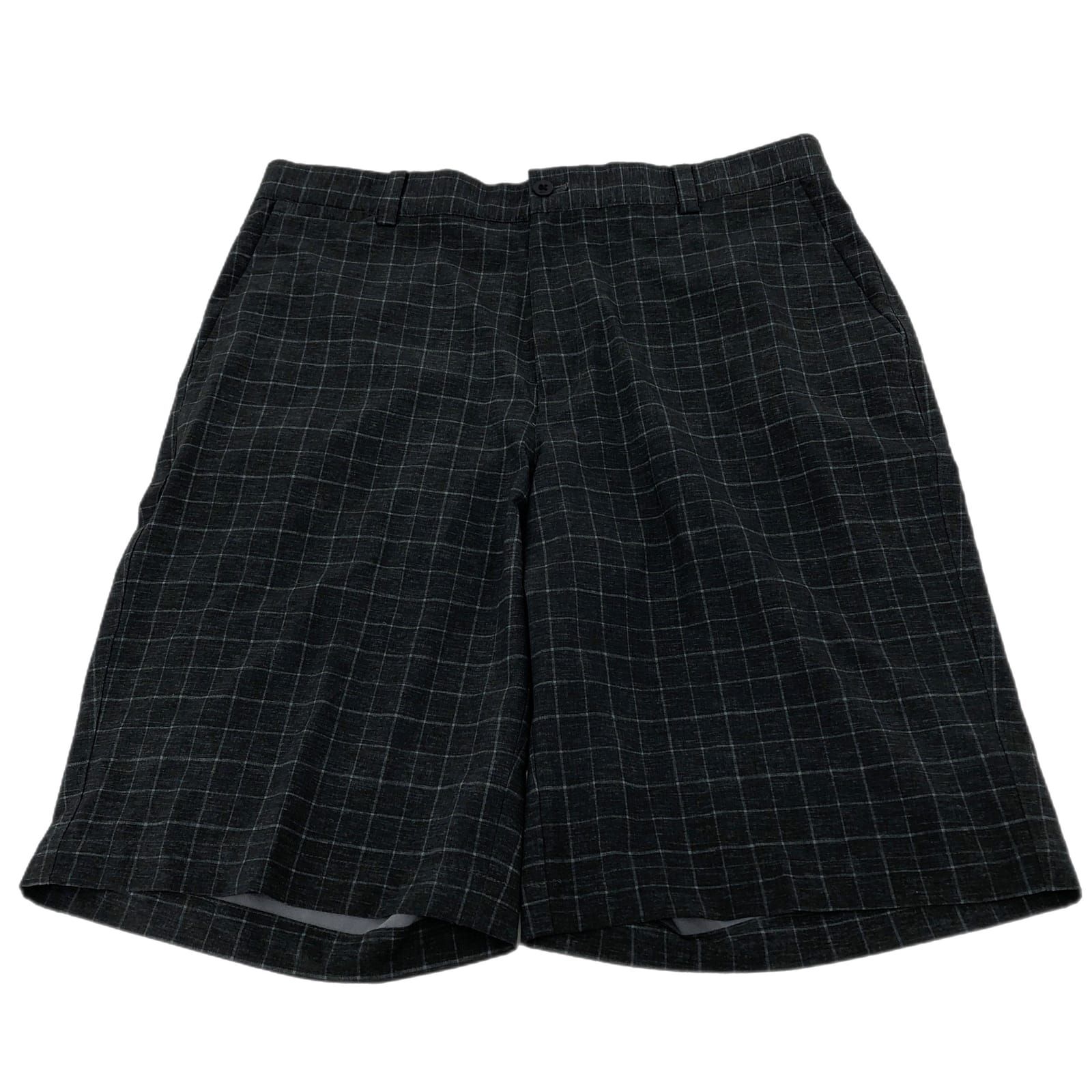 Nike Gray Plaid Golf Shorts