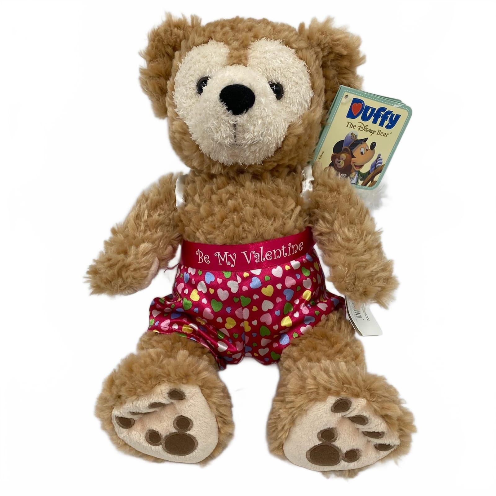 Disney Be My Valentine Cupid Duffy Bear Plush