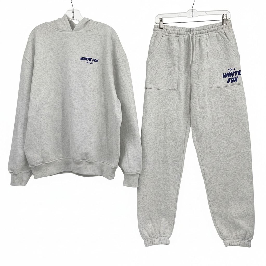 White Fox Boutique Gray Blue Joggers