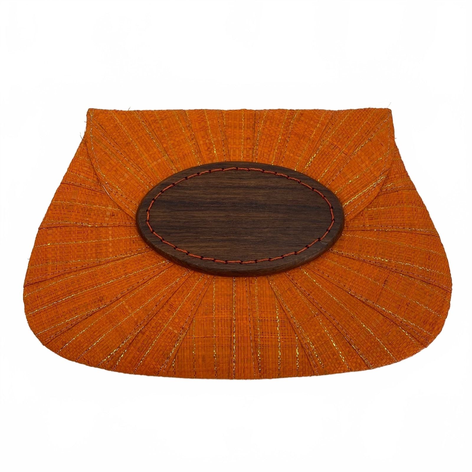 Mar y Sol Orange Brown Bag