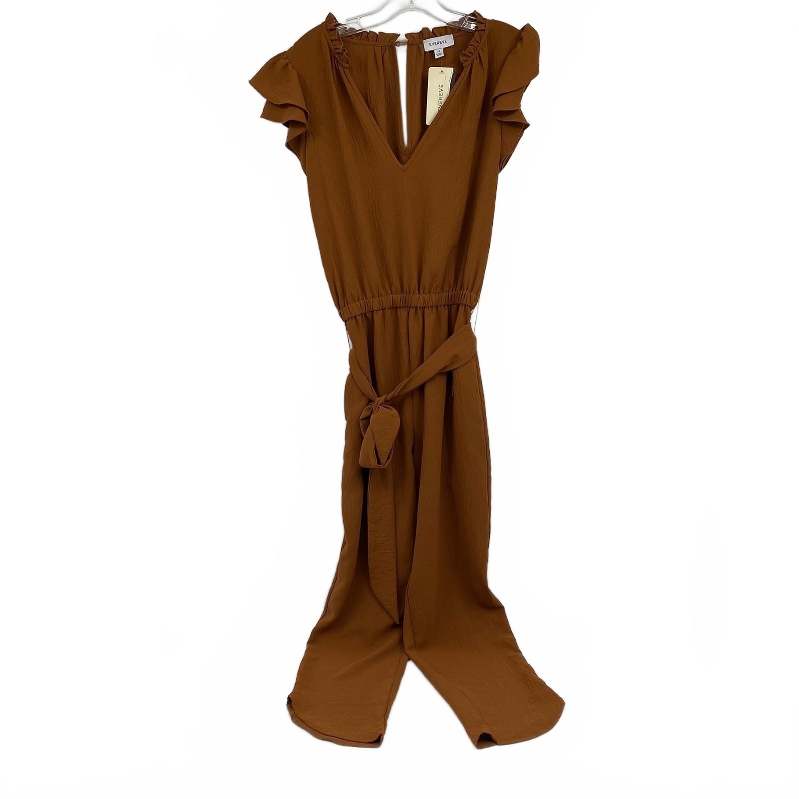 Evereve Sierra Brown Jumpsuit