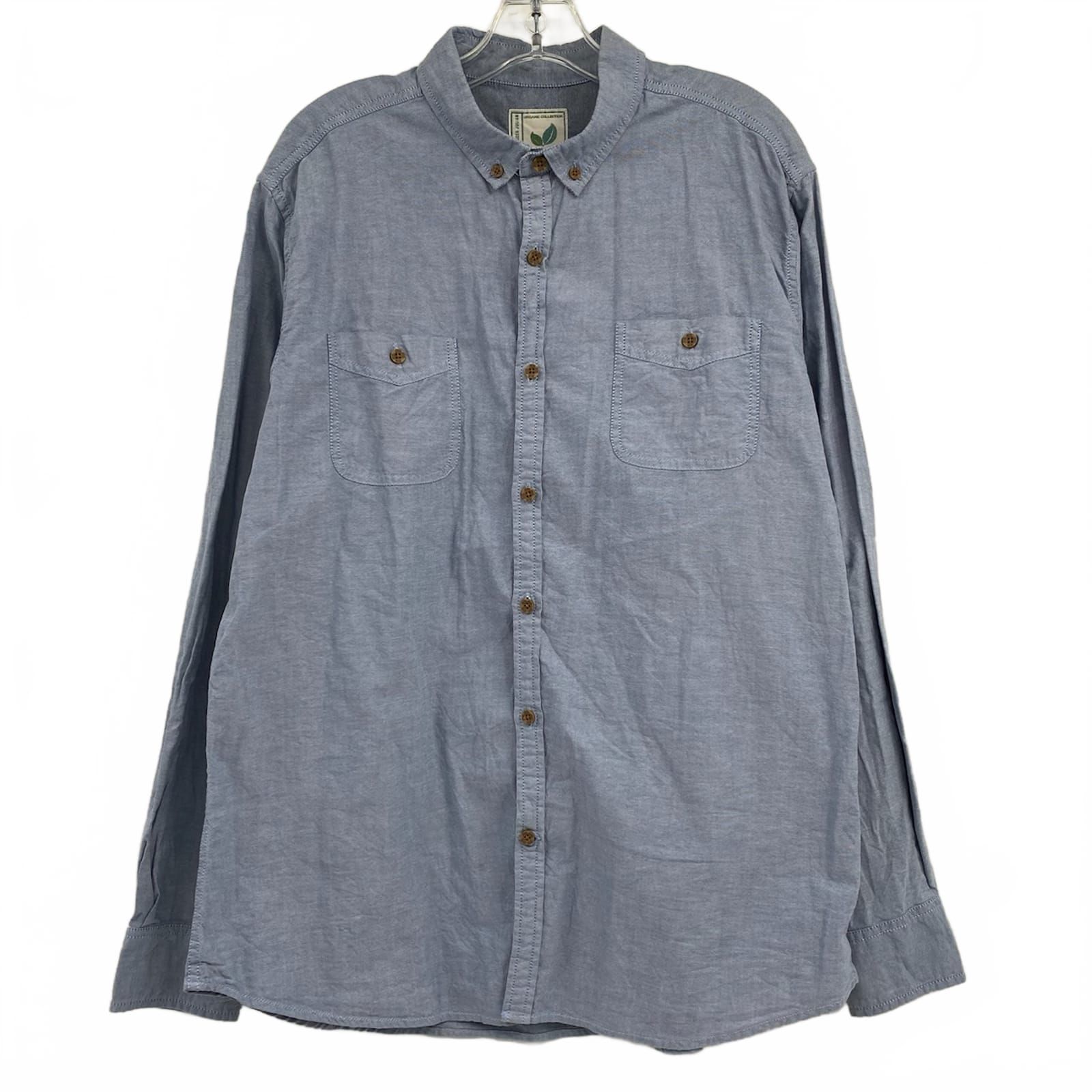 Colours Alexander Julian Blue Button Down Shirt