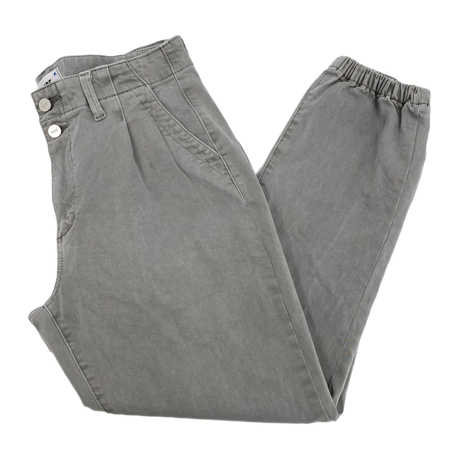 PAIGE Gray Denim Joggers