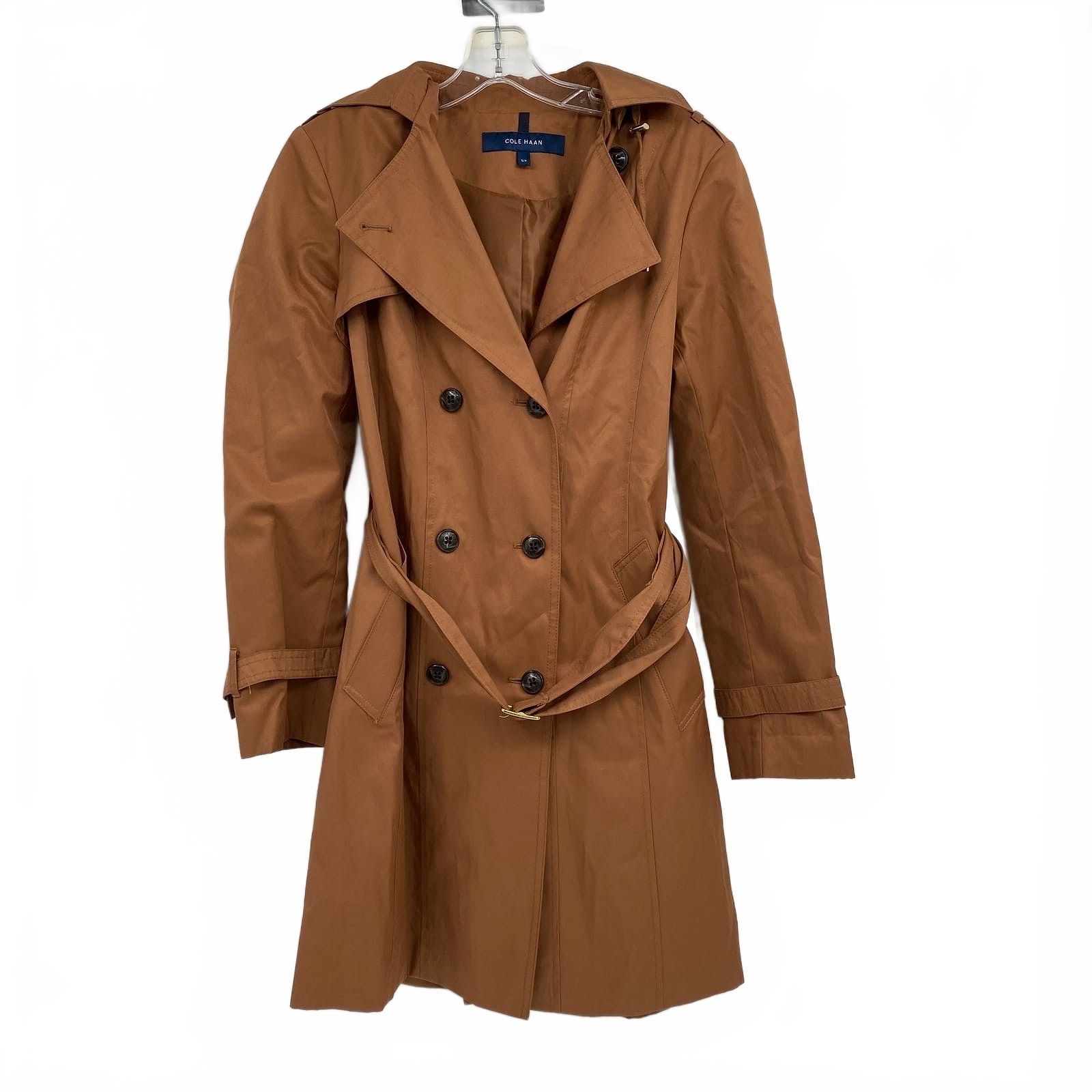 Cole Haan Brown Trench Coat