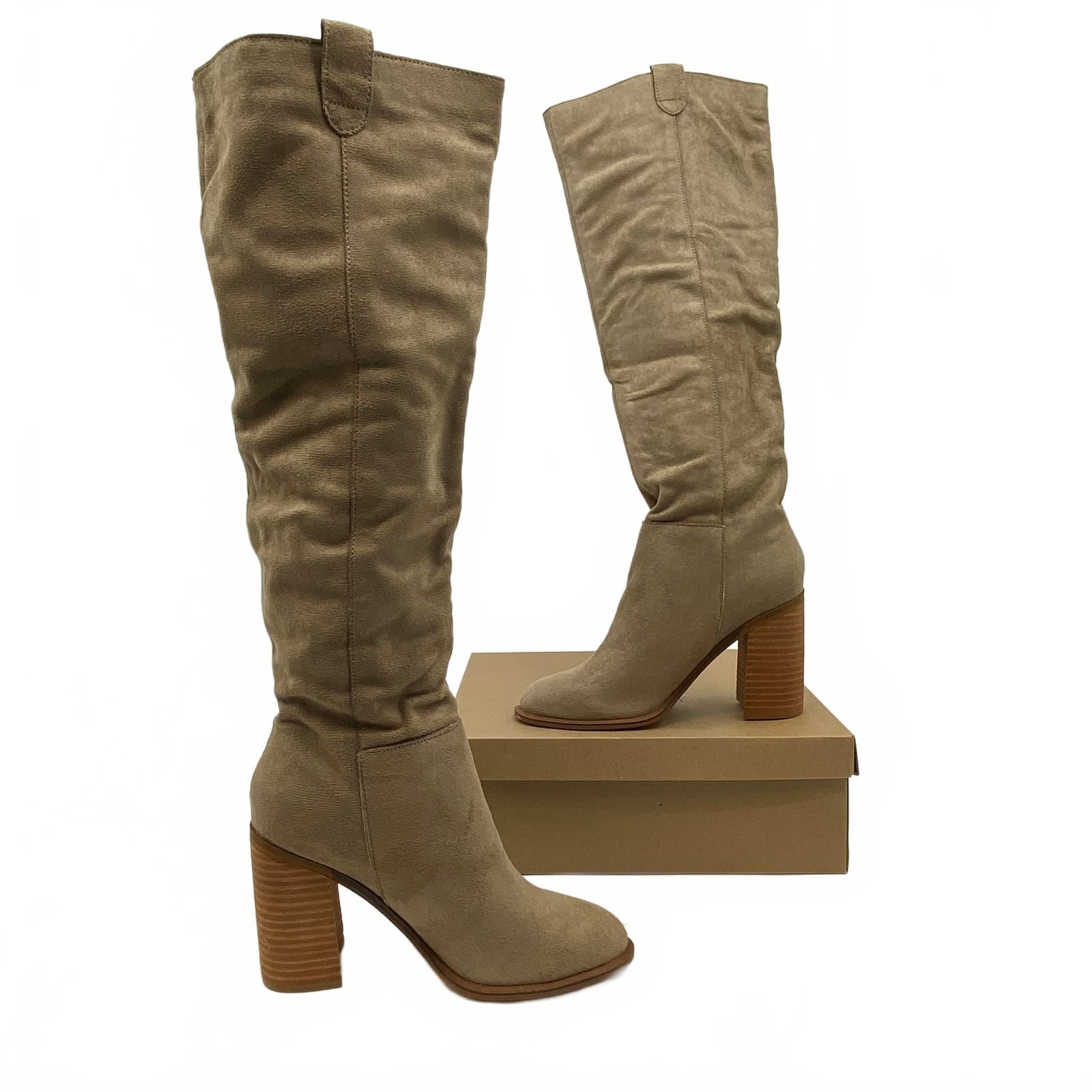 Oasis Society Brown Slouchy Boot
