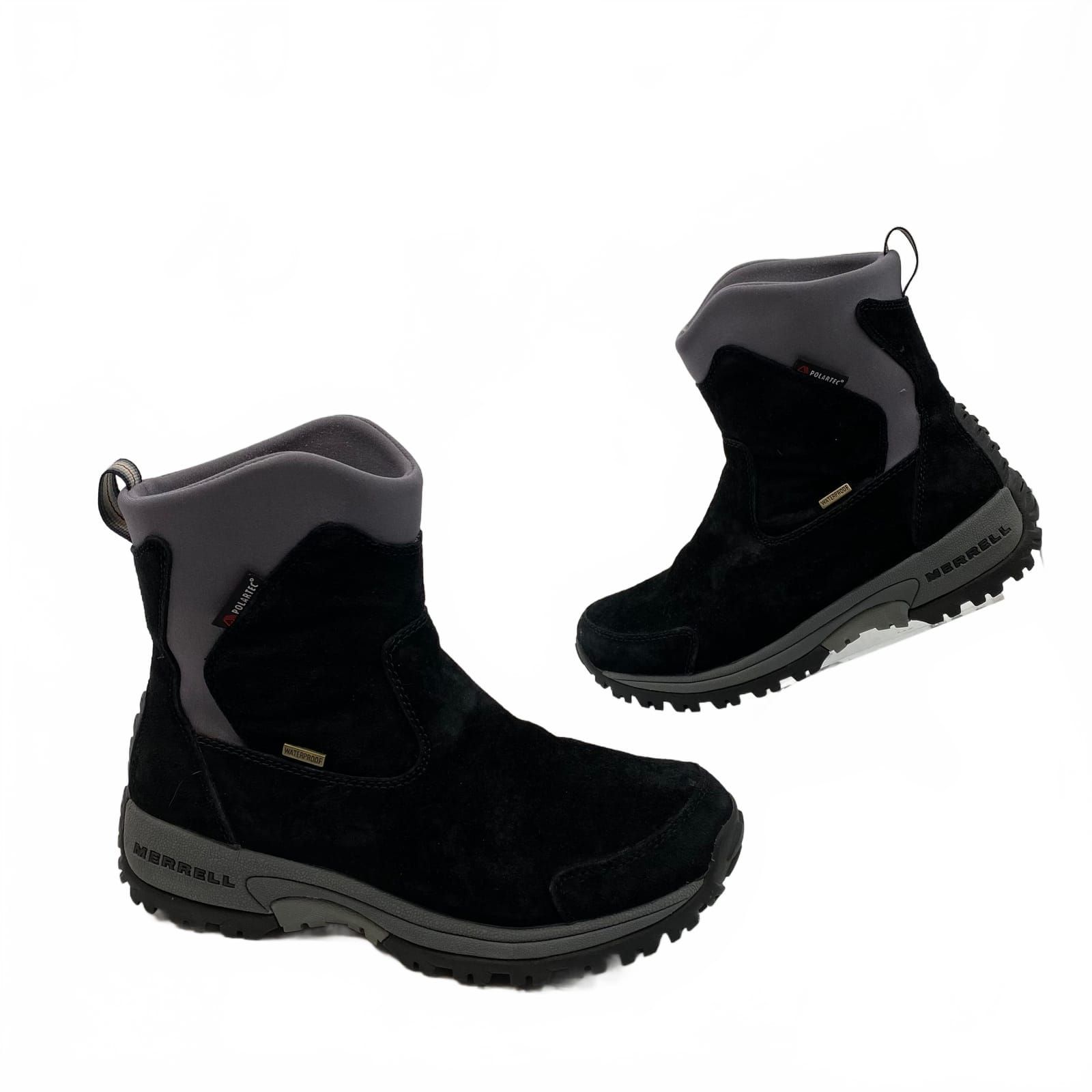 Merrell Black Suede Winter Bootie