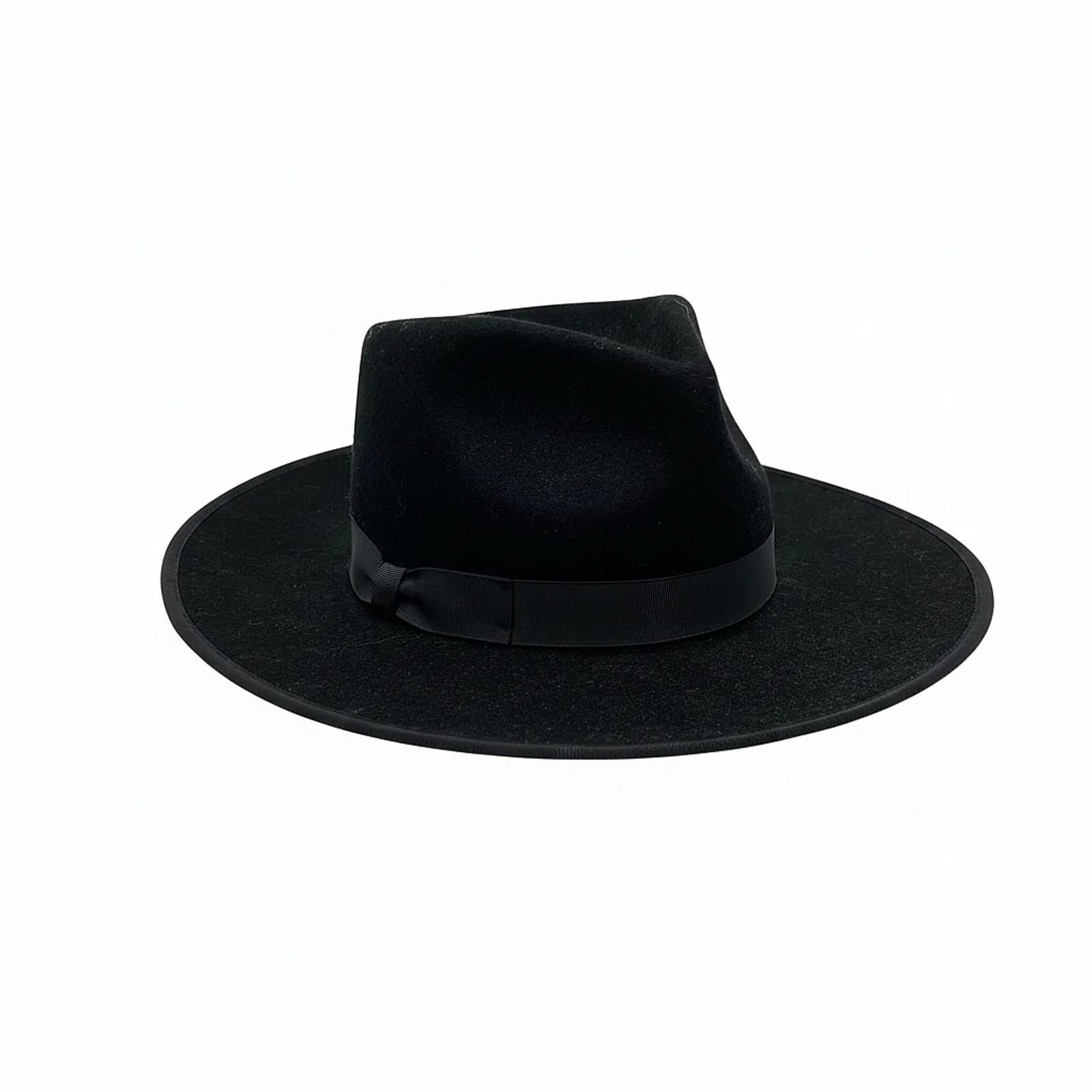 Gigi Pip Black Fedora Hat