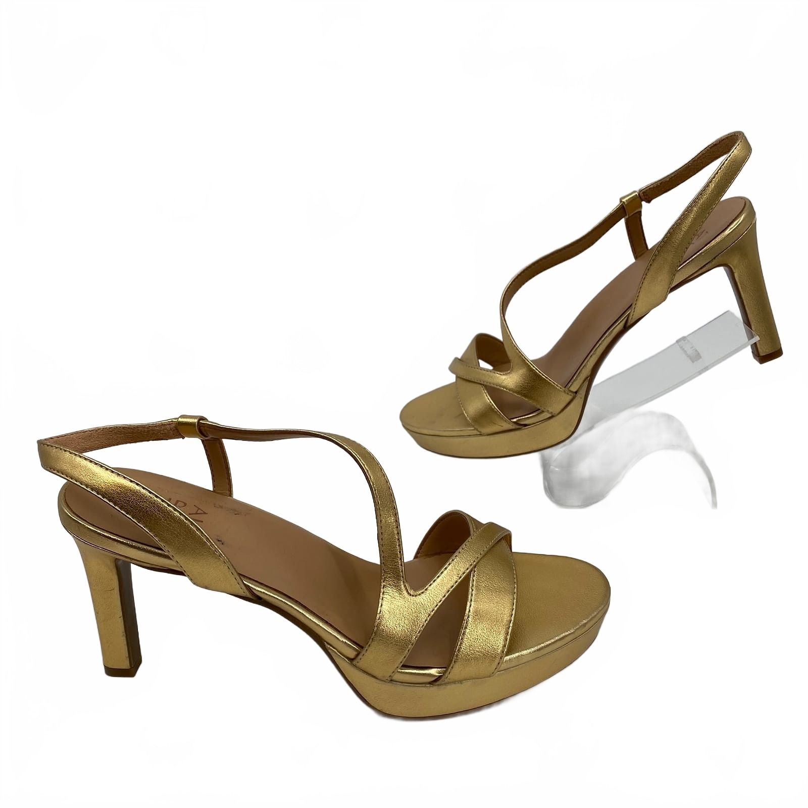 Naturalizer Gold Heels