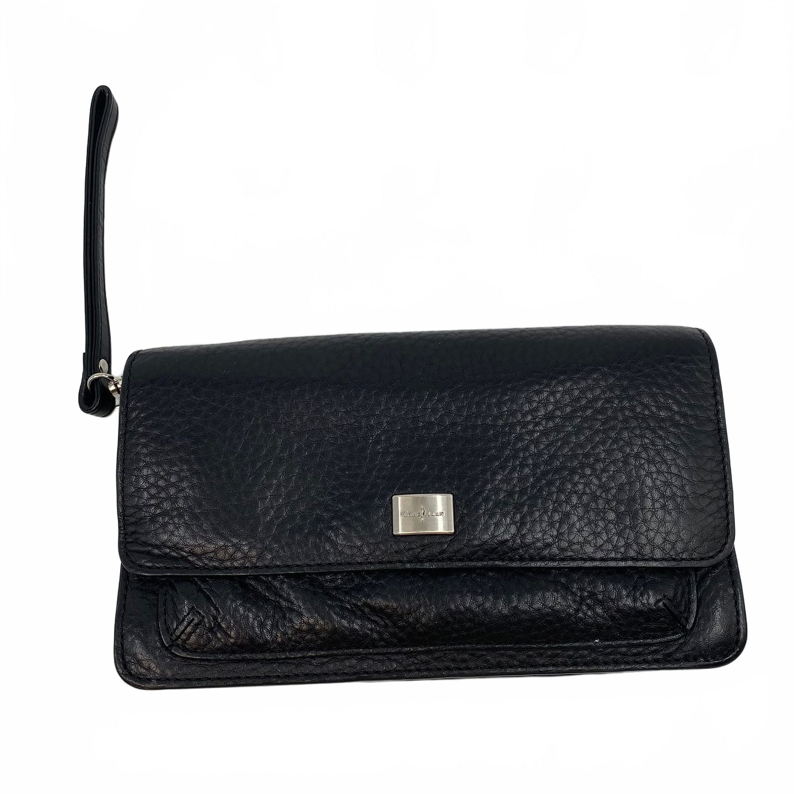 Cole Haan Black Leather Clutch