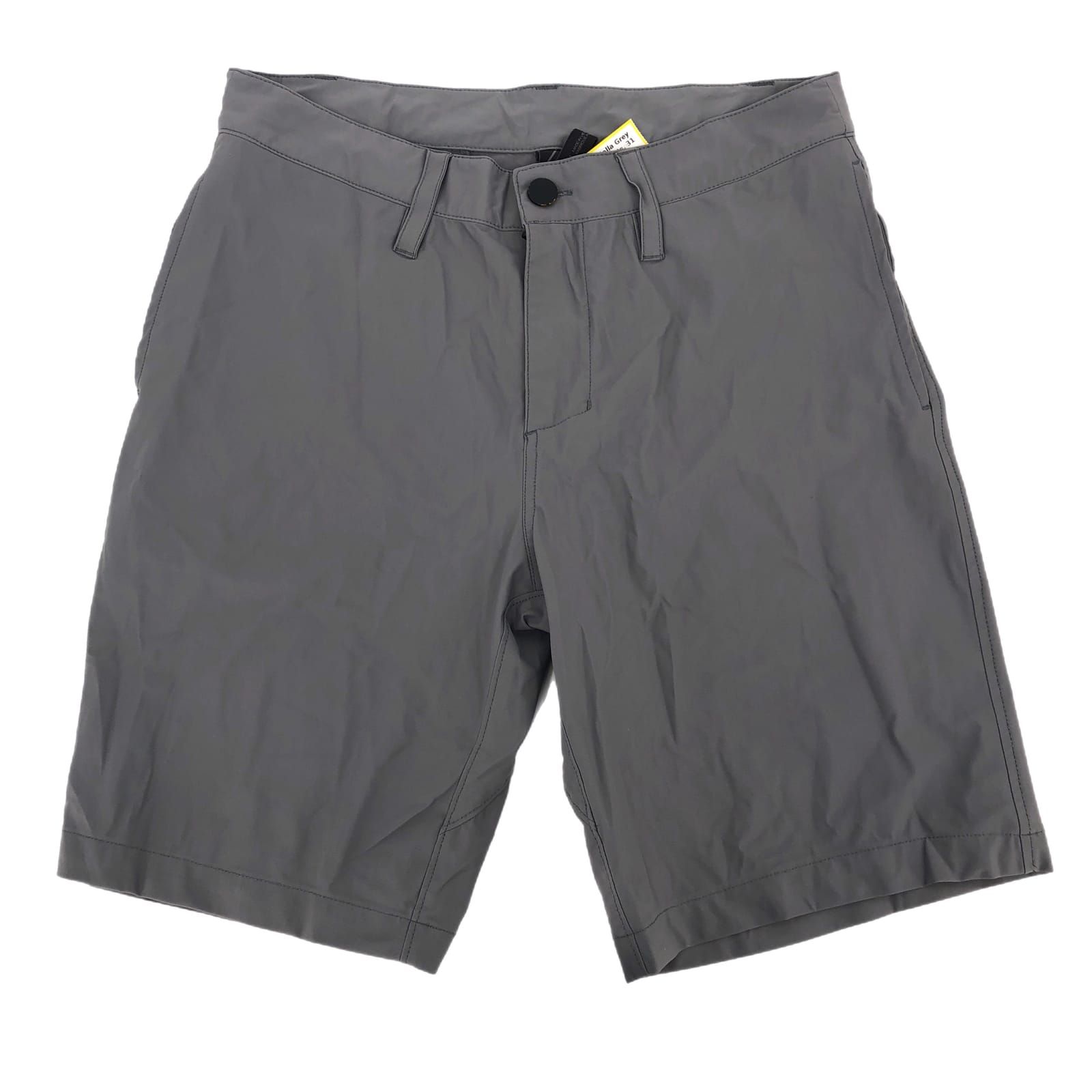 Zella Gray High Rise Flat Front Shorts