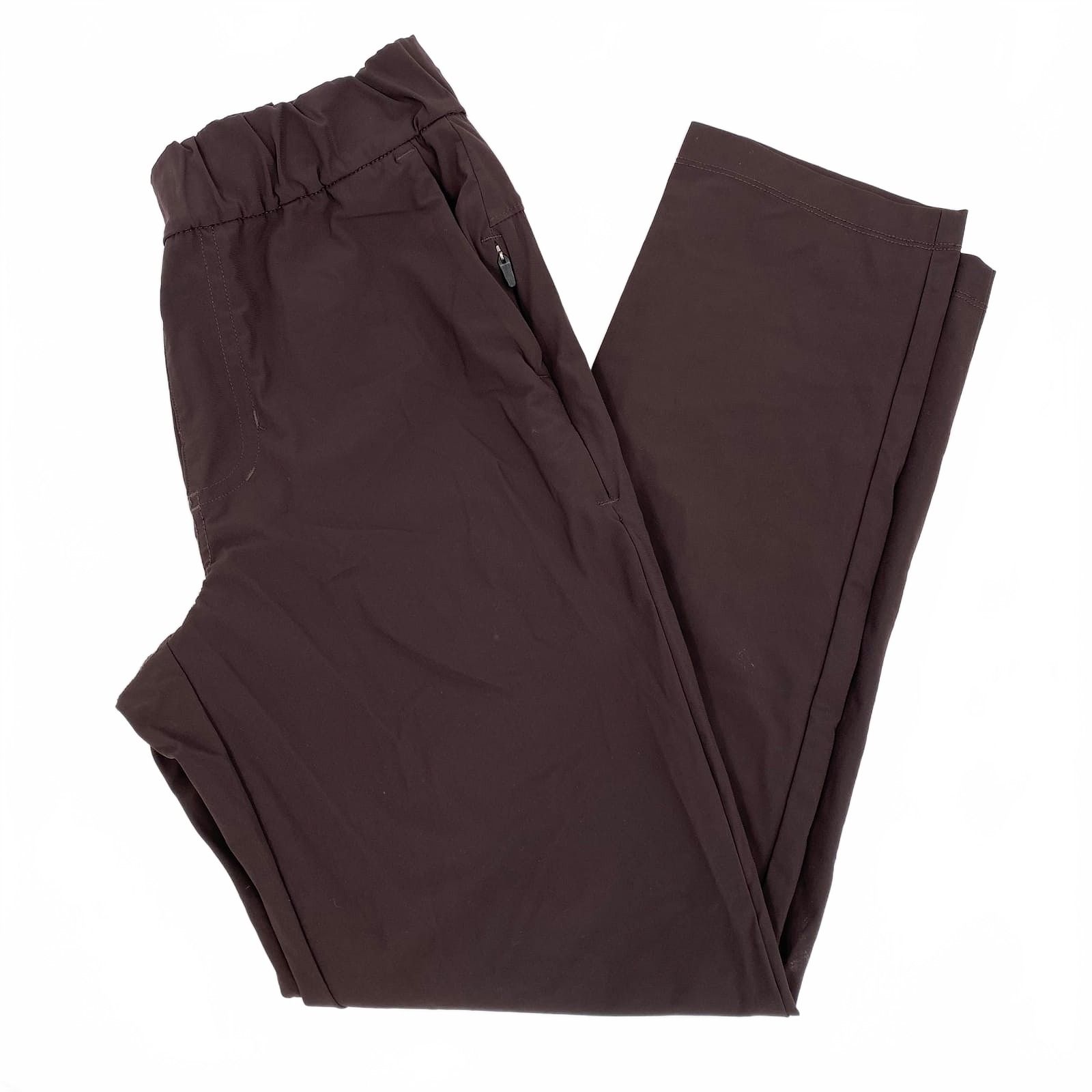 Vuori Brown Elastic Waist Ankle Pants