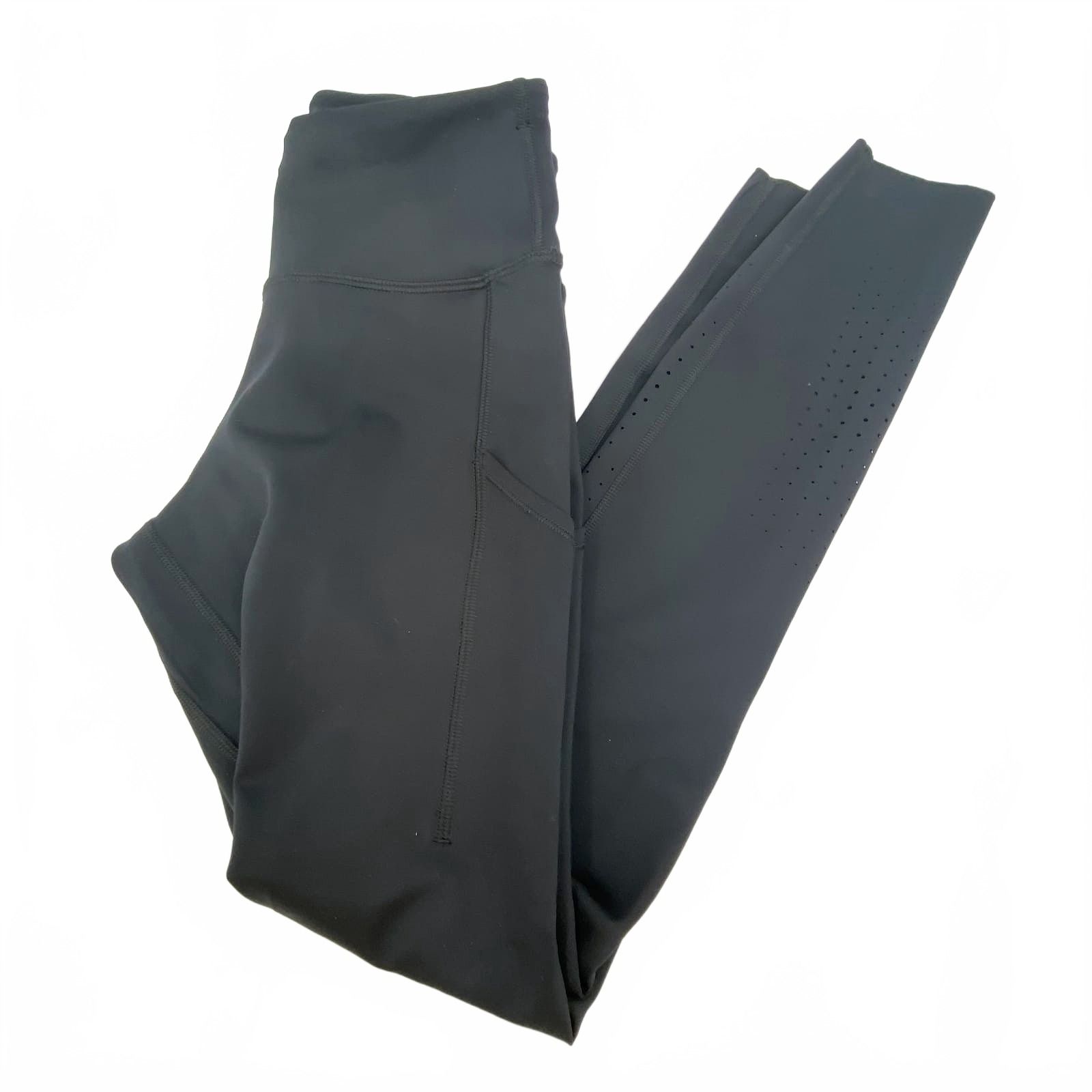 Nike Black Epic Lux Trail Mid Rise Leggings