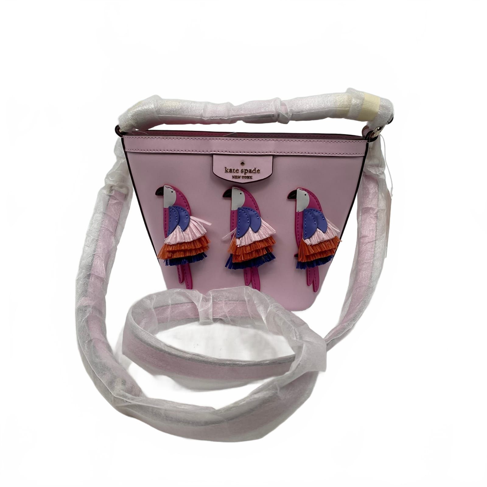 kate spade Pink Pippa Leather Crossbody Bag