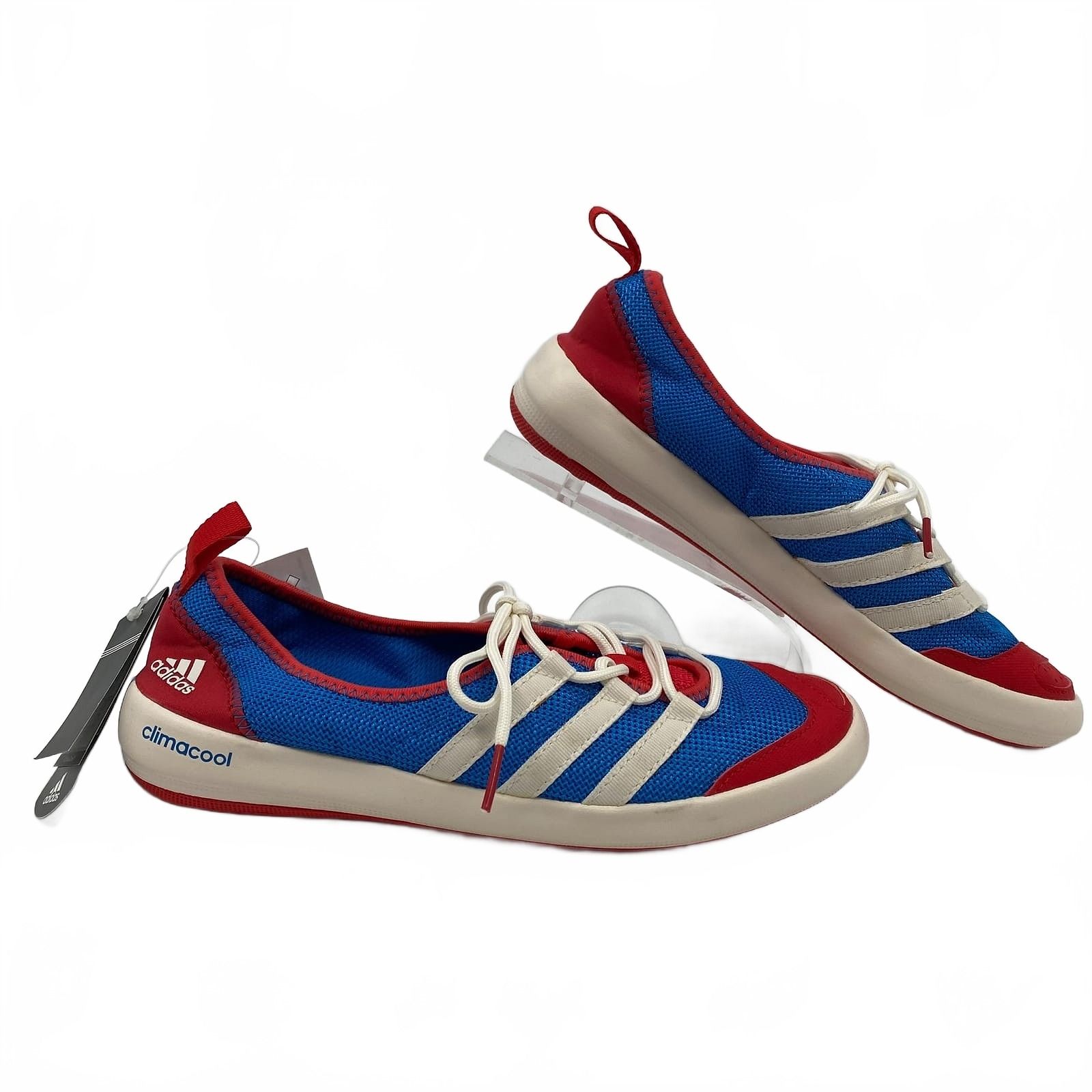 adidas Blue Red Climacool Boat Water Shoes