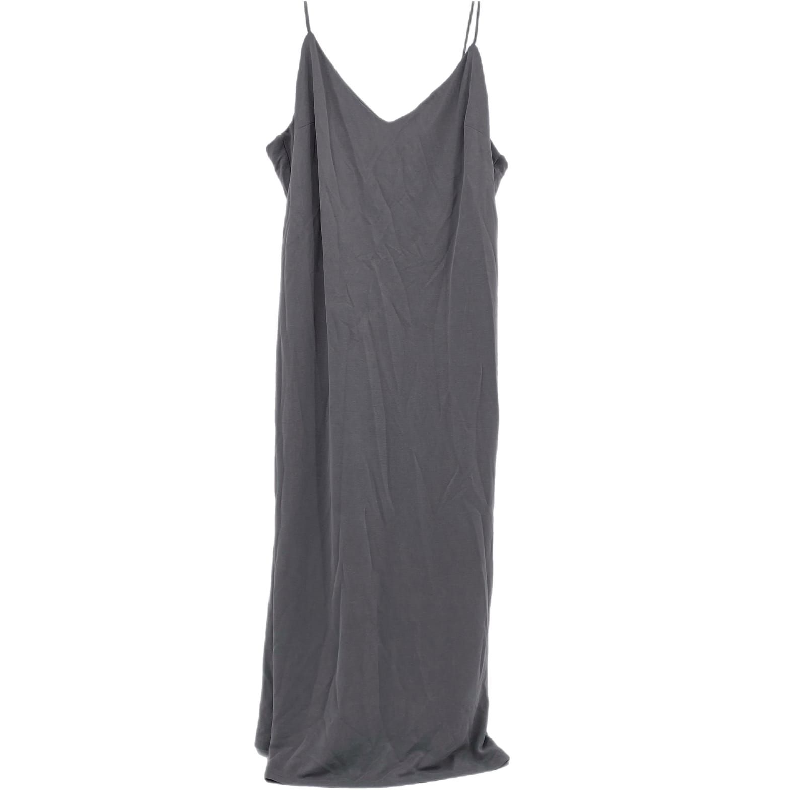 Topshop Gray Slip Dress