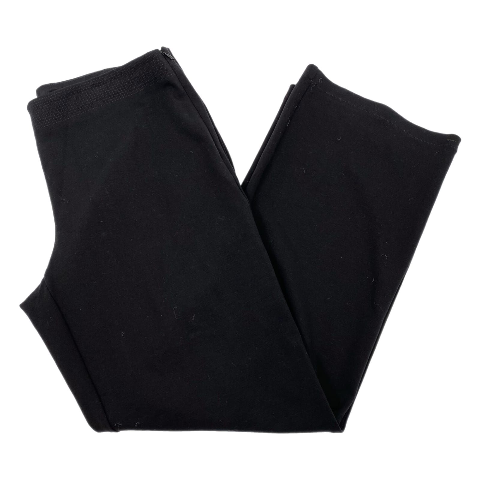Eileen Fisher Black Straight Leg Stretch Pants
