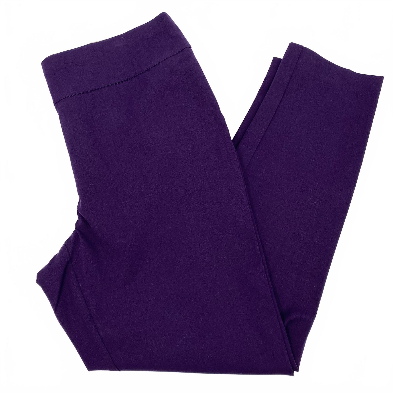 Chico’s Purple Fabulously Slimming Stretch Pants