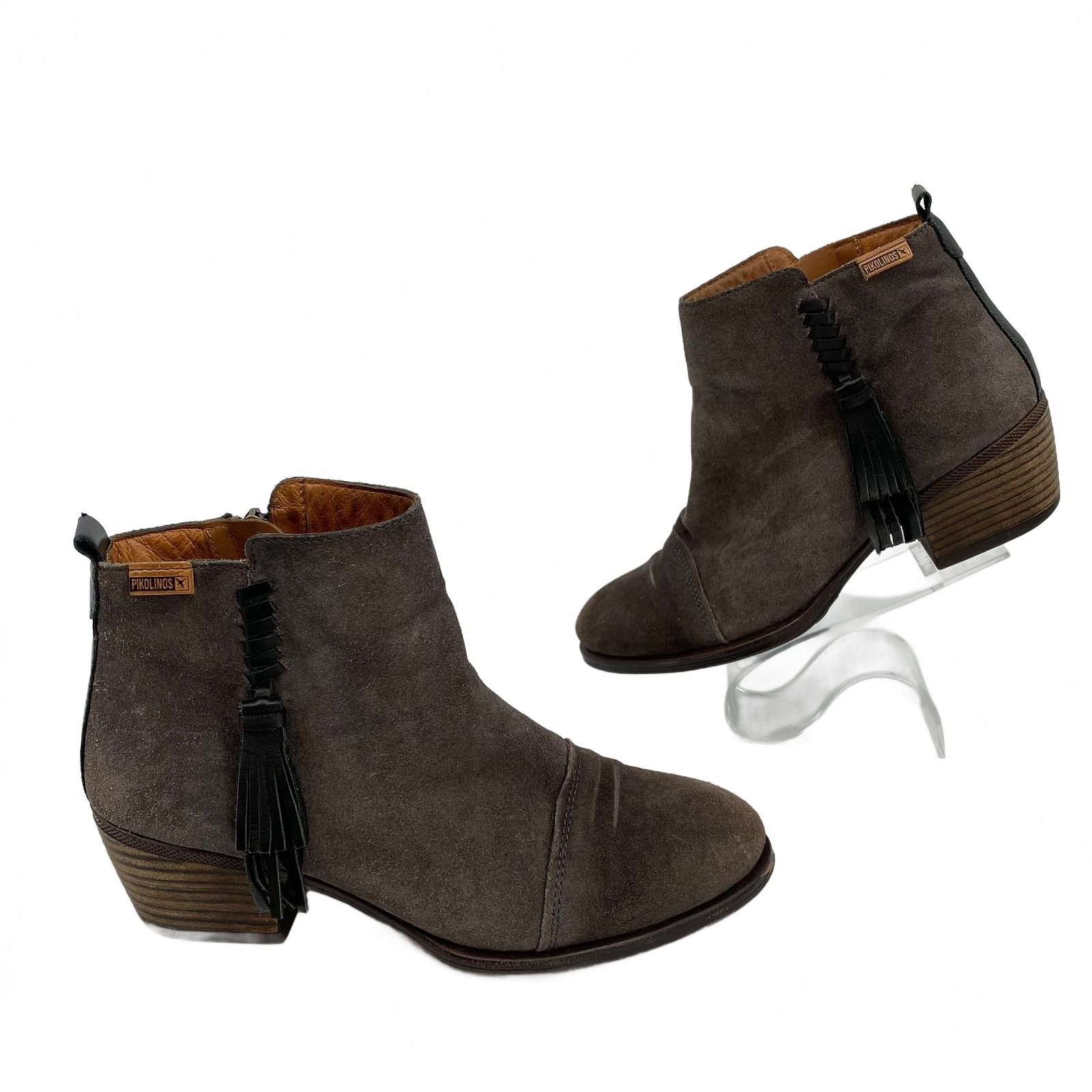 PIKOLINOS Gray Ankle Boots