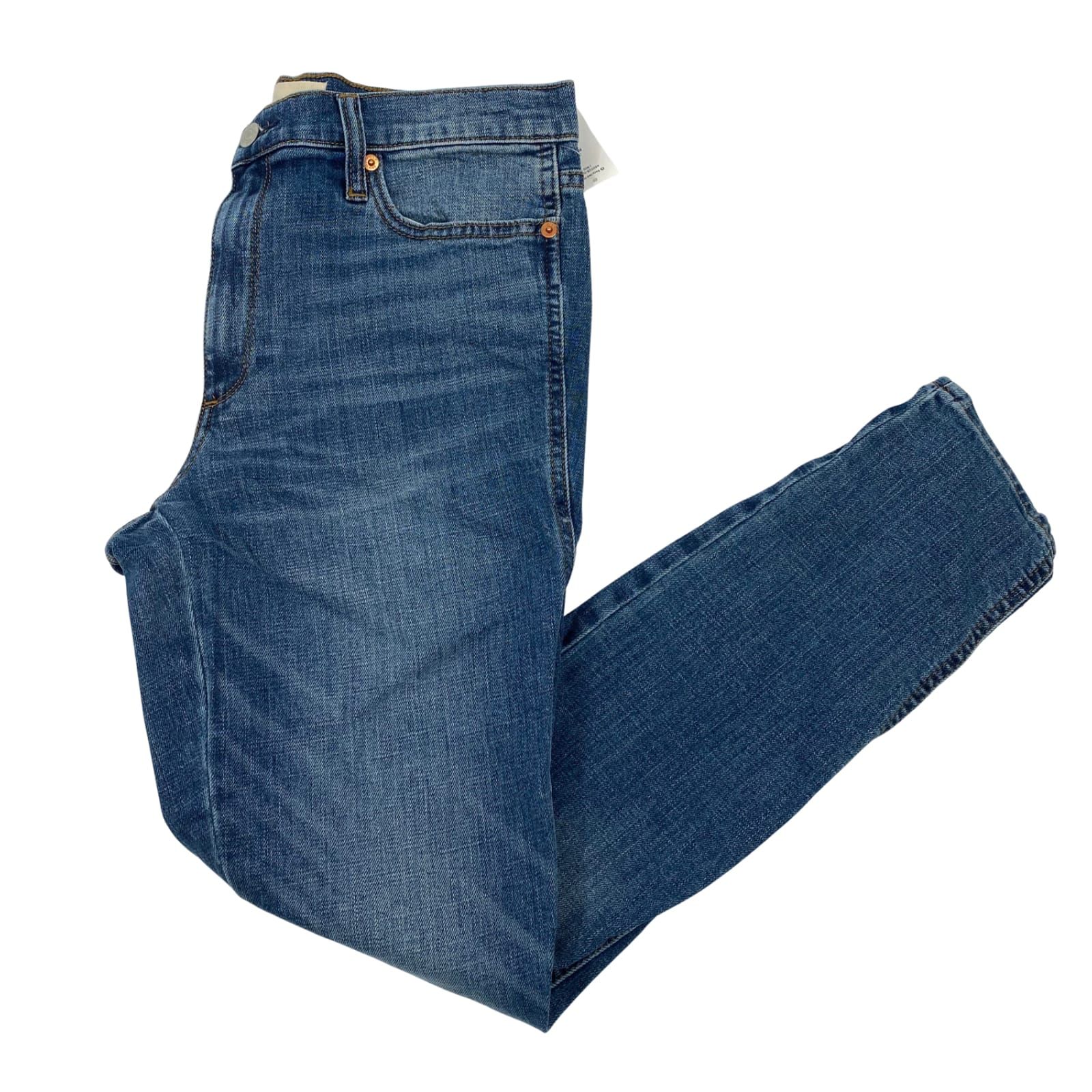 GAP Blue Skinny Jeans Mid Rise 29in Inseam