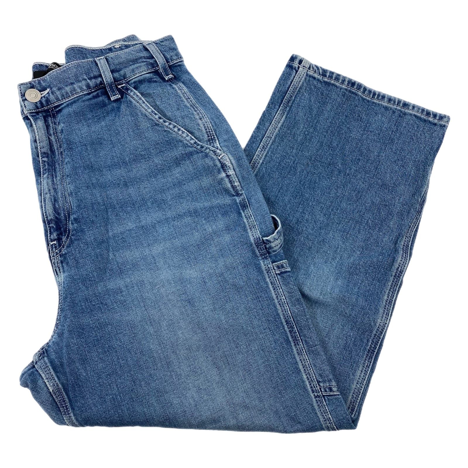 Hudson Blue Light Wash Carpenter Jeans