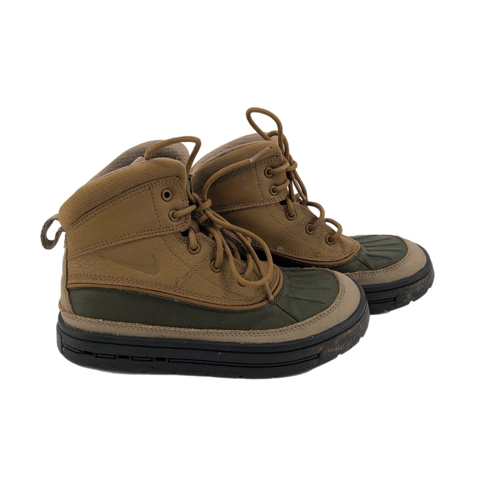 Nike Brown Lace-Up Winter & Rain Boots