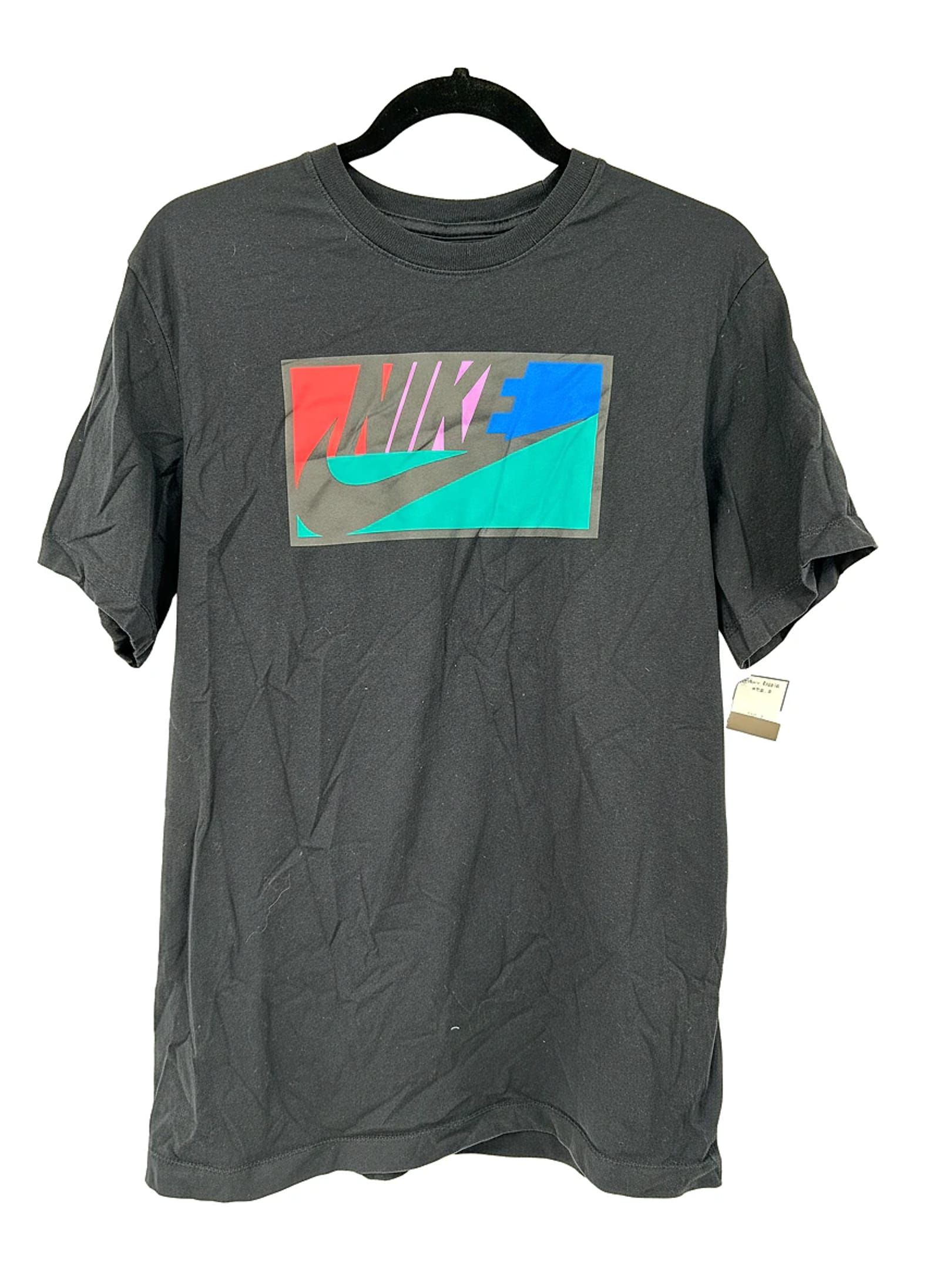 Nike Black Graphic Cotton Tee