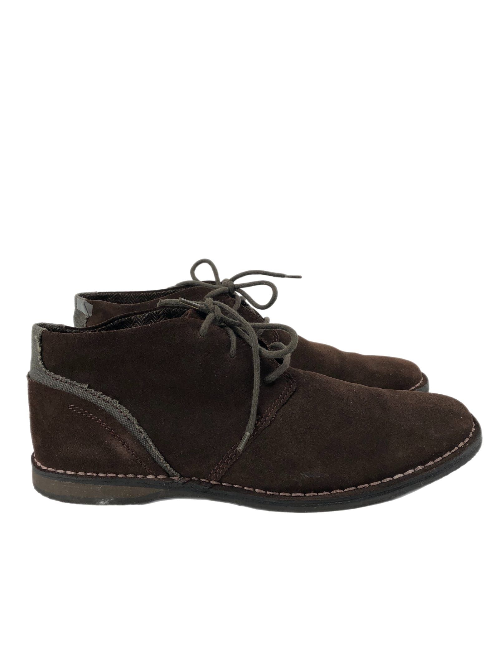 RJ Colt Brown Leather Suede Boots