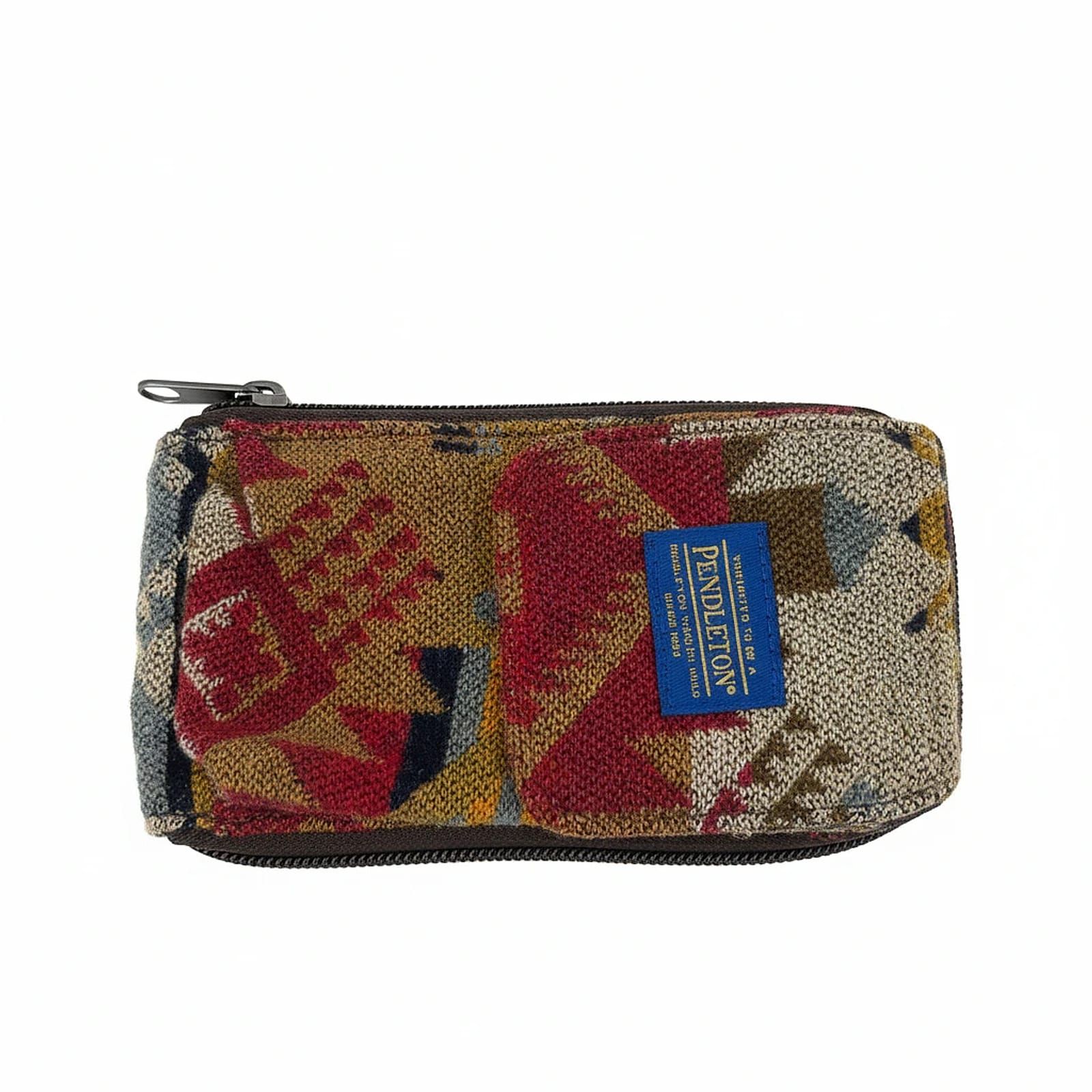 Pendleton Multicolor Pouch 100% Merino Wool Mini Bag