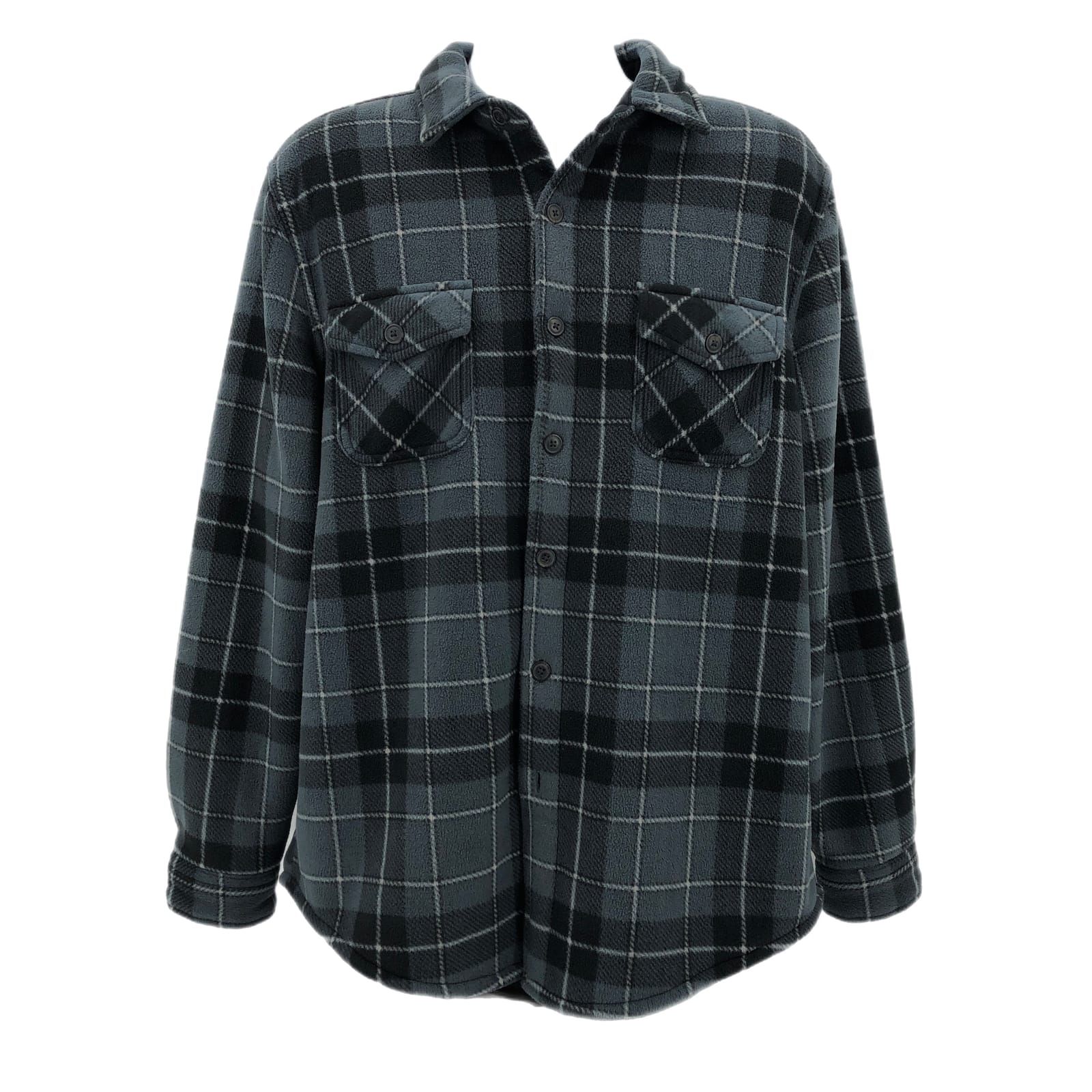 Freedom Foundry Blue Plaid Lightweight Coat