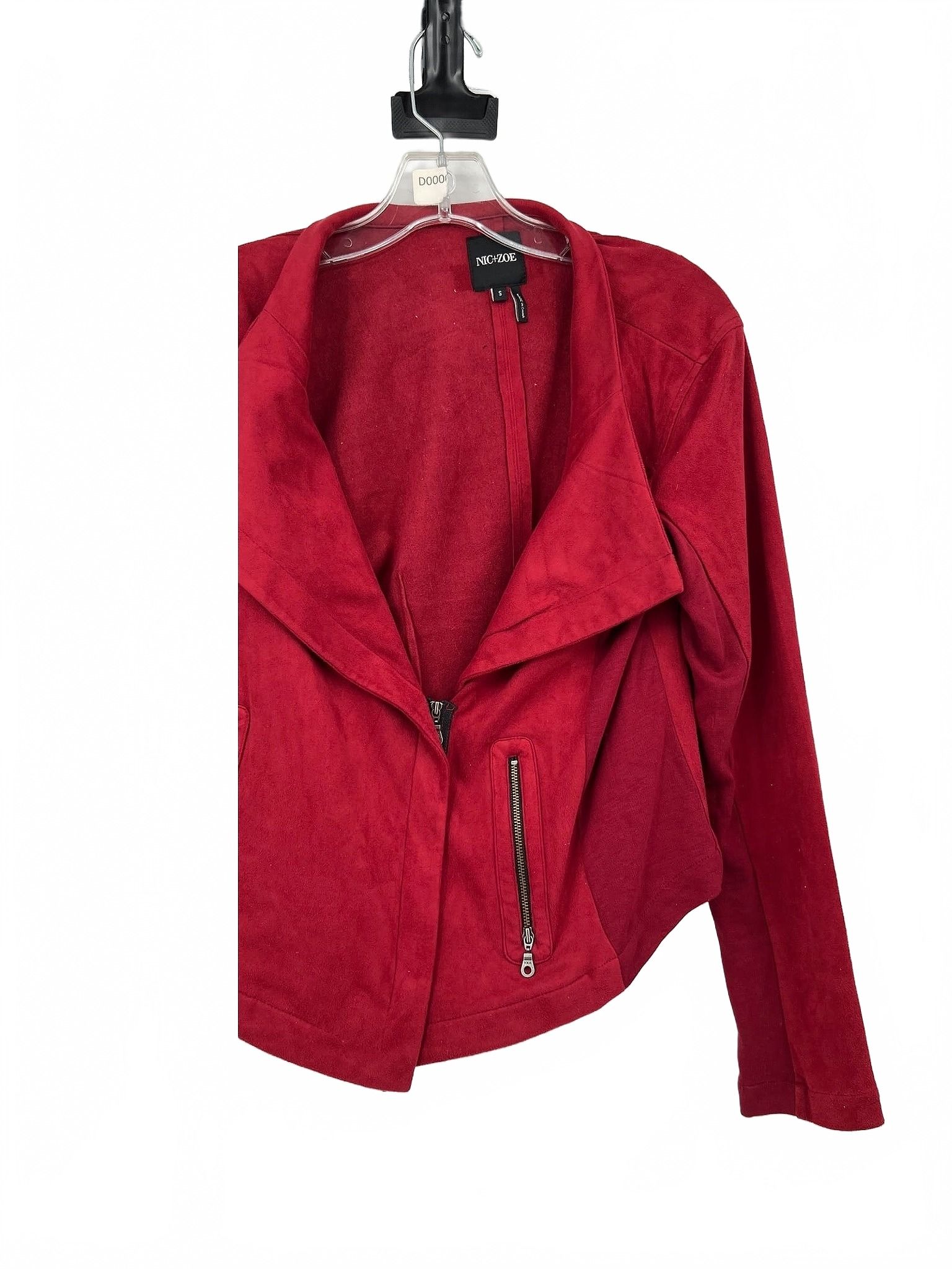 NIC+ZOE Red 1/2 Zip Jacket