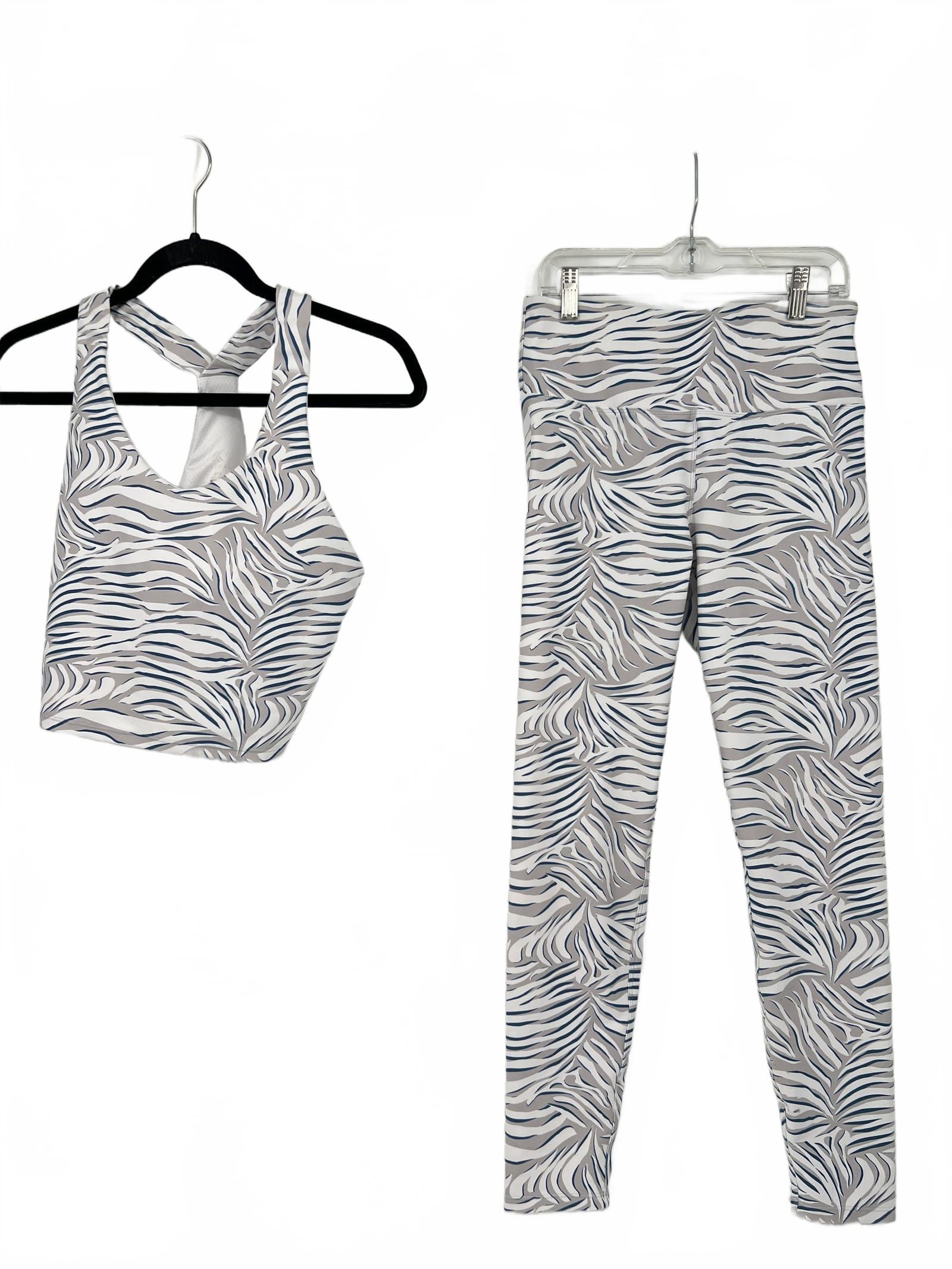 Kyodan Gray Floral Polyester Joggers
