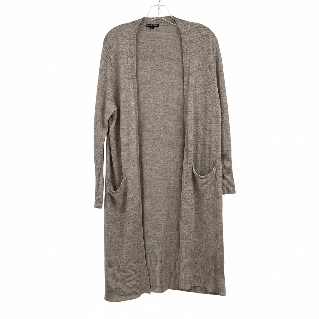 Eileen Fisher Beige Linen Cardigan